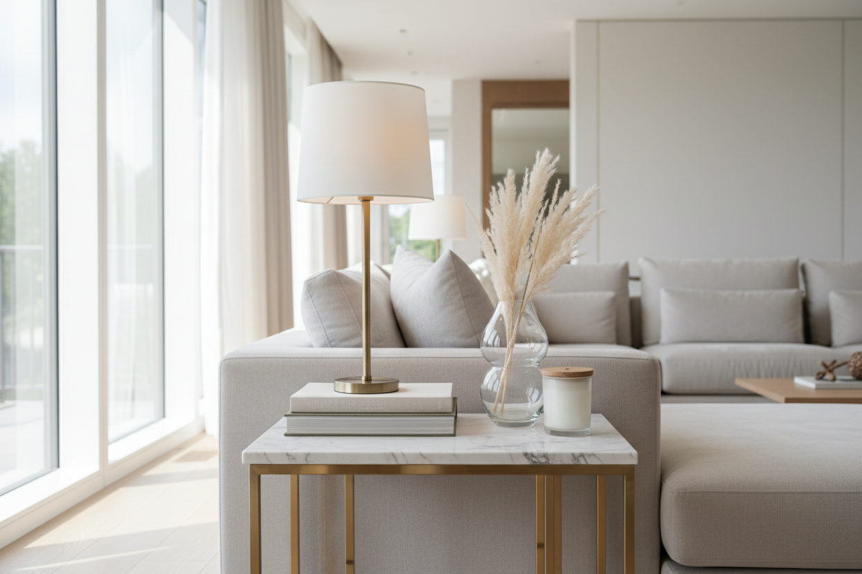 How to Style Side Tables in Modern Homes