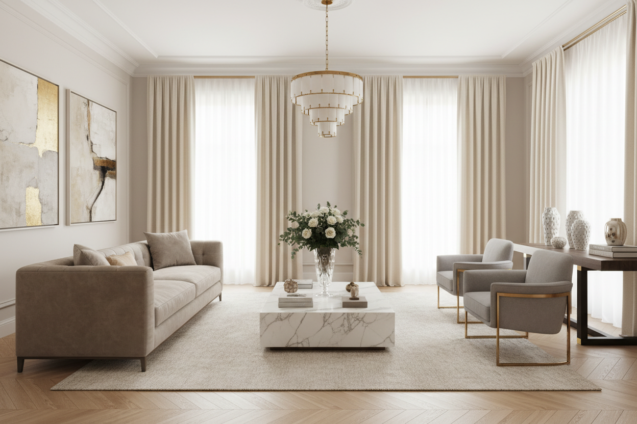 The Ultimate Guide to Designing a Luxury Living Room