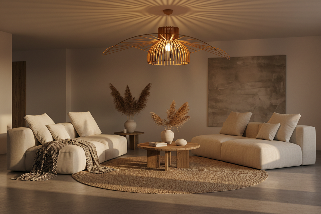 Wooden Ceiling Lights: How Natural Materials Are Transforming Modern Interiors