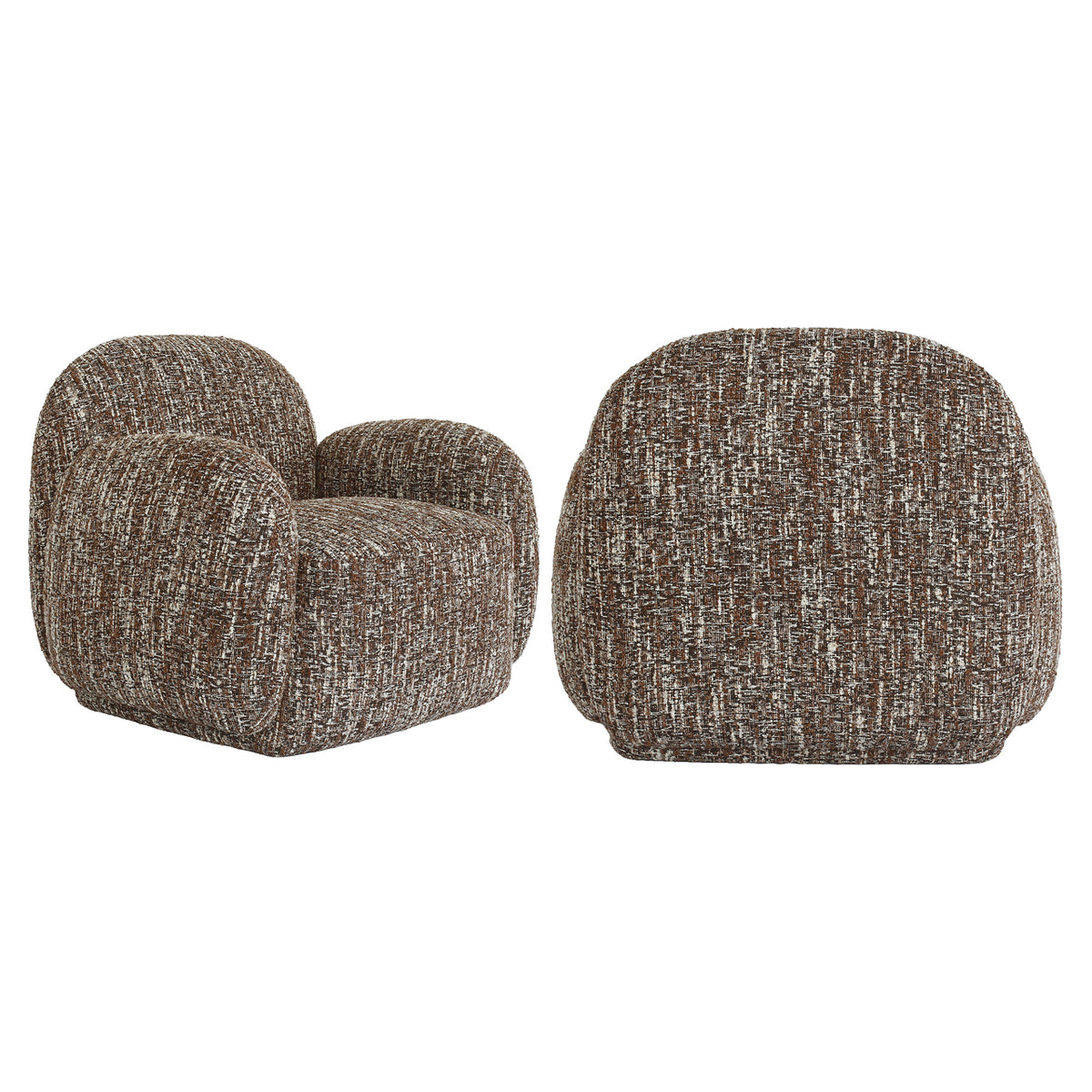 Lounge chair Roxy terra magic | Silk & Wood Interiors