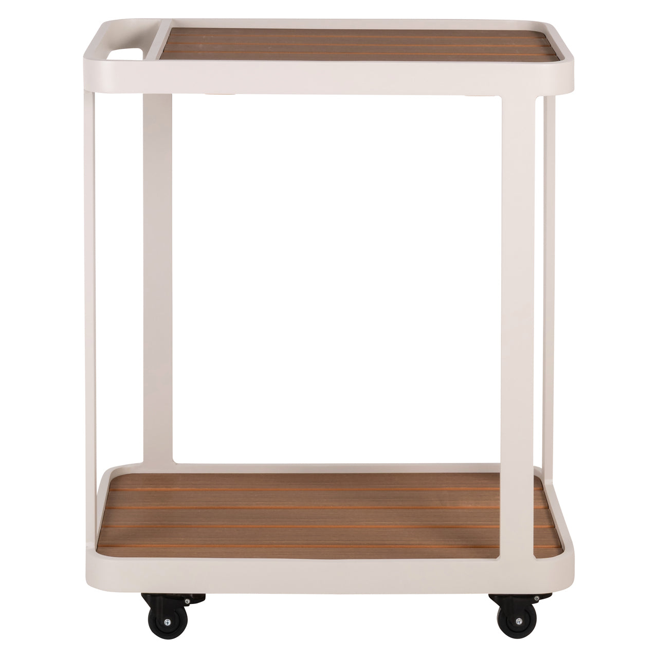 Outdoor wooden top luxurious trolley Spritz beige