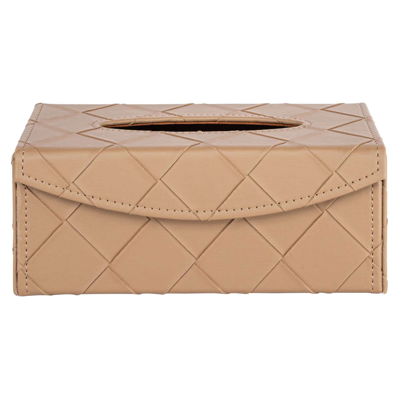 Decorative object Molly beige tissue box