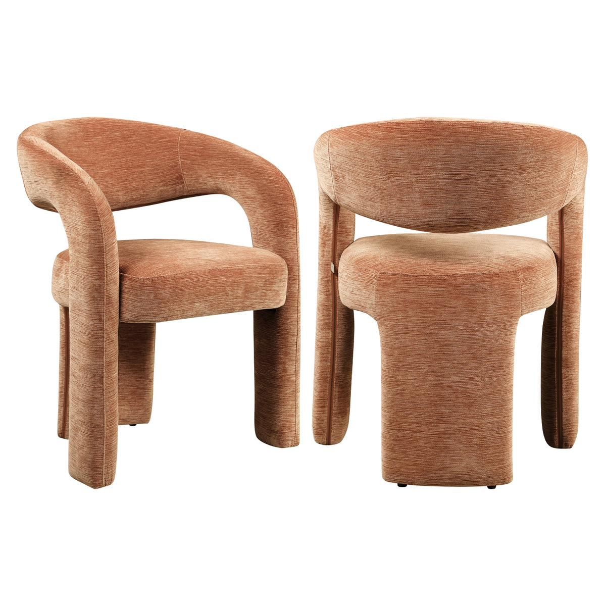 Dining chair Soho Be straight mocha mousse | Silk & Wood Int