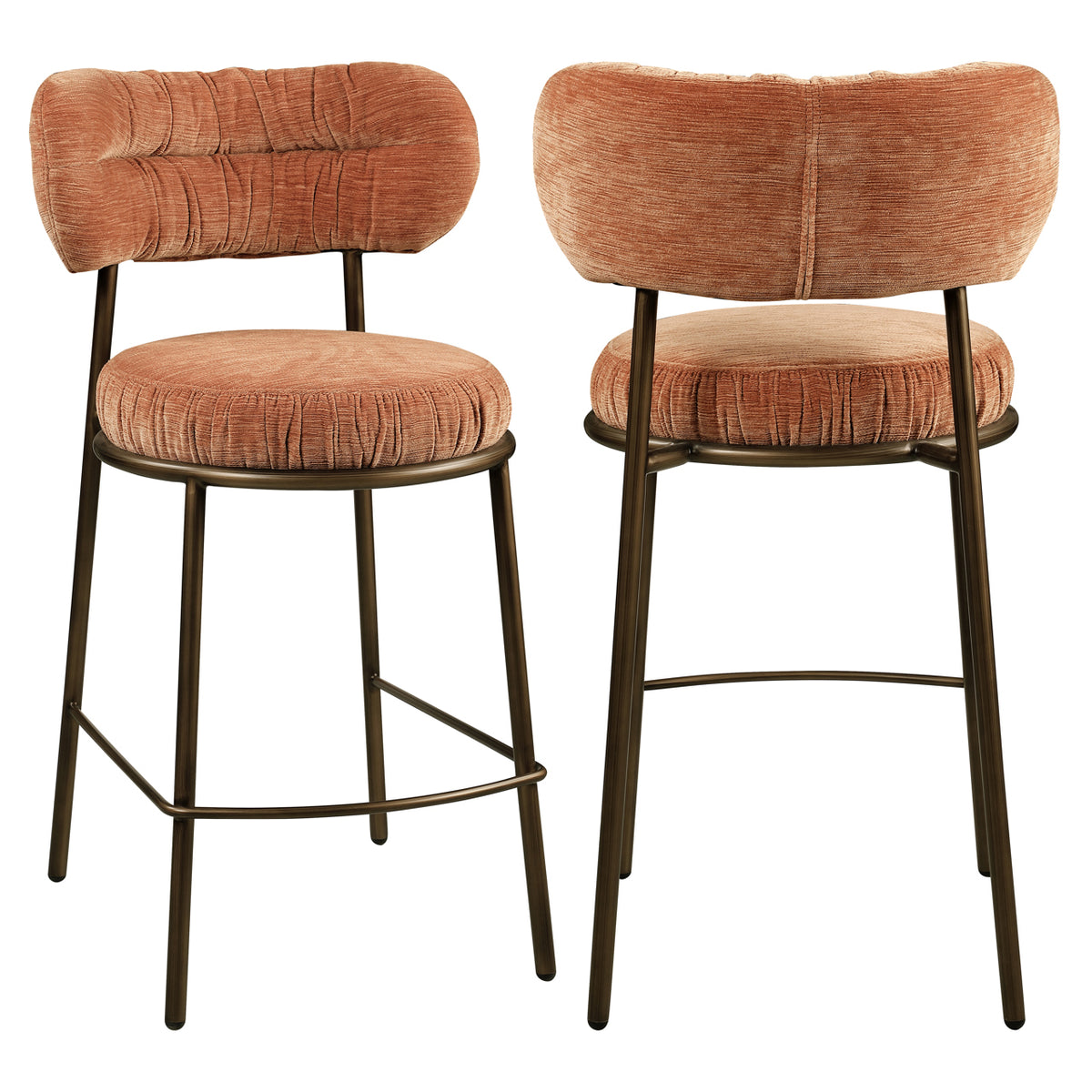 Counter stool Encanto Be straight mocha mousse | Silk & Wood