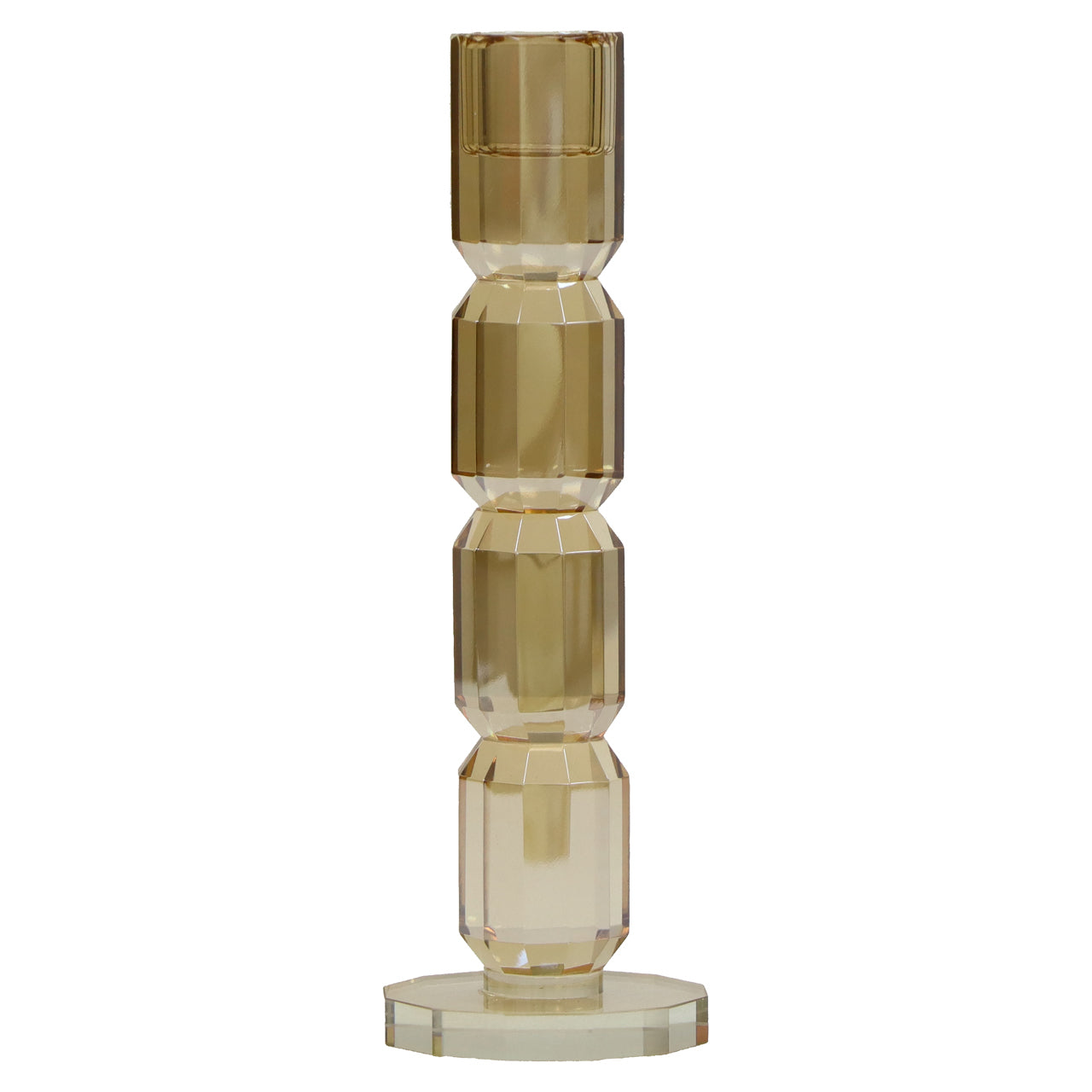 Candle holder Dita Champagne small