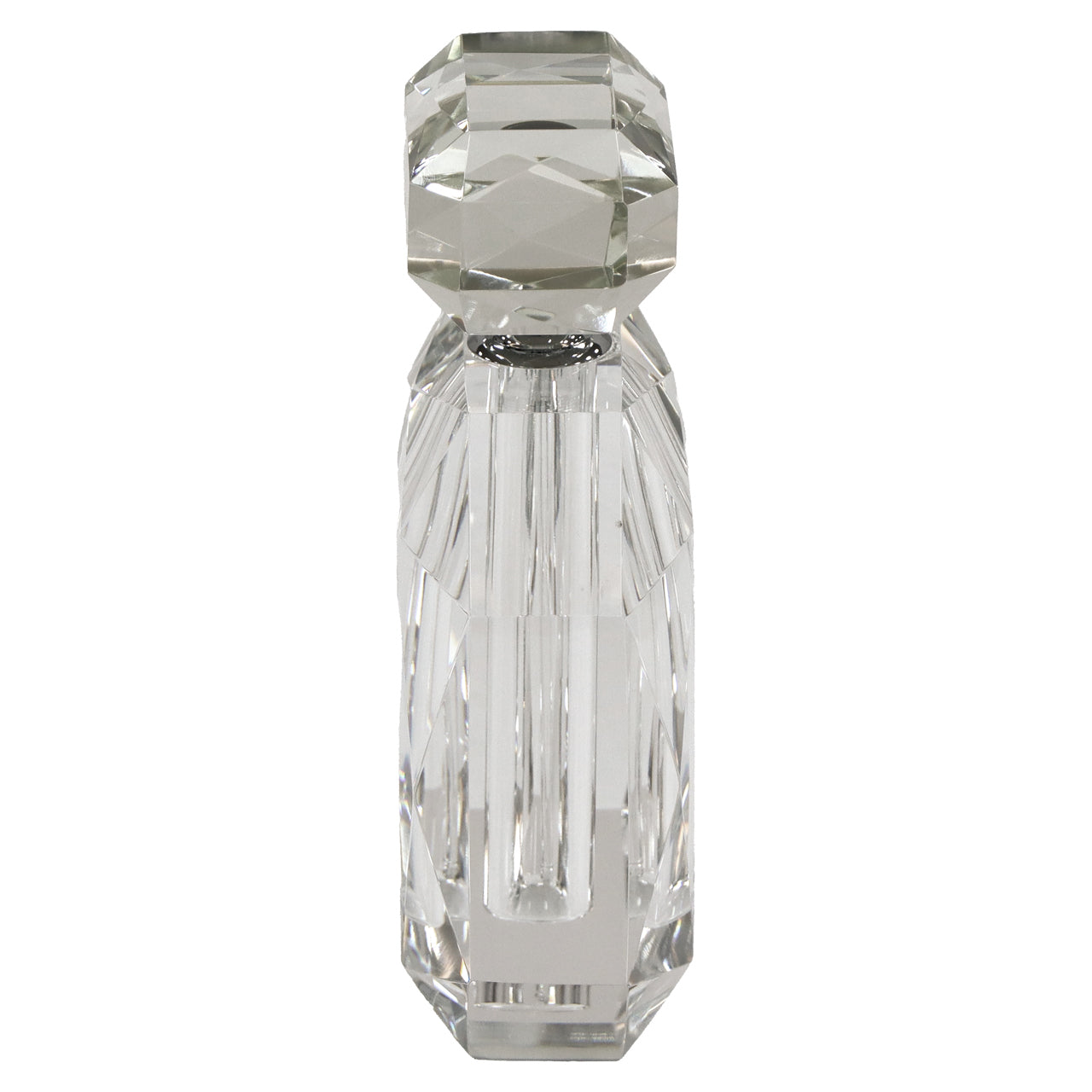 Decorative object Khloe clear transparent perfume bottle