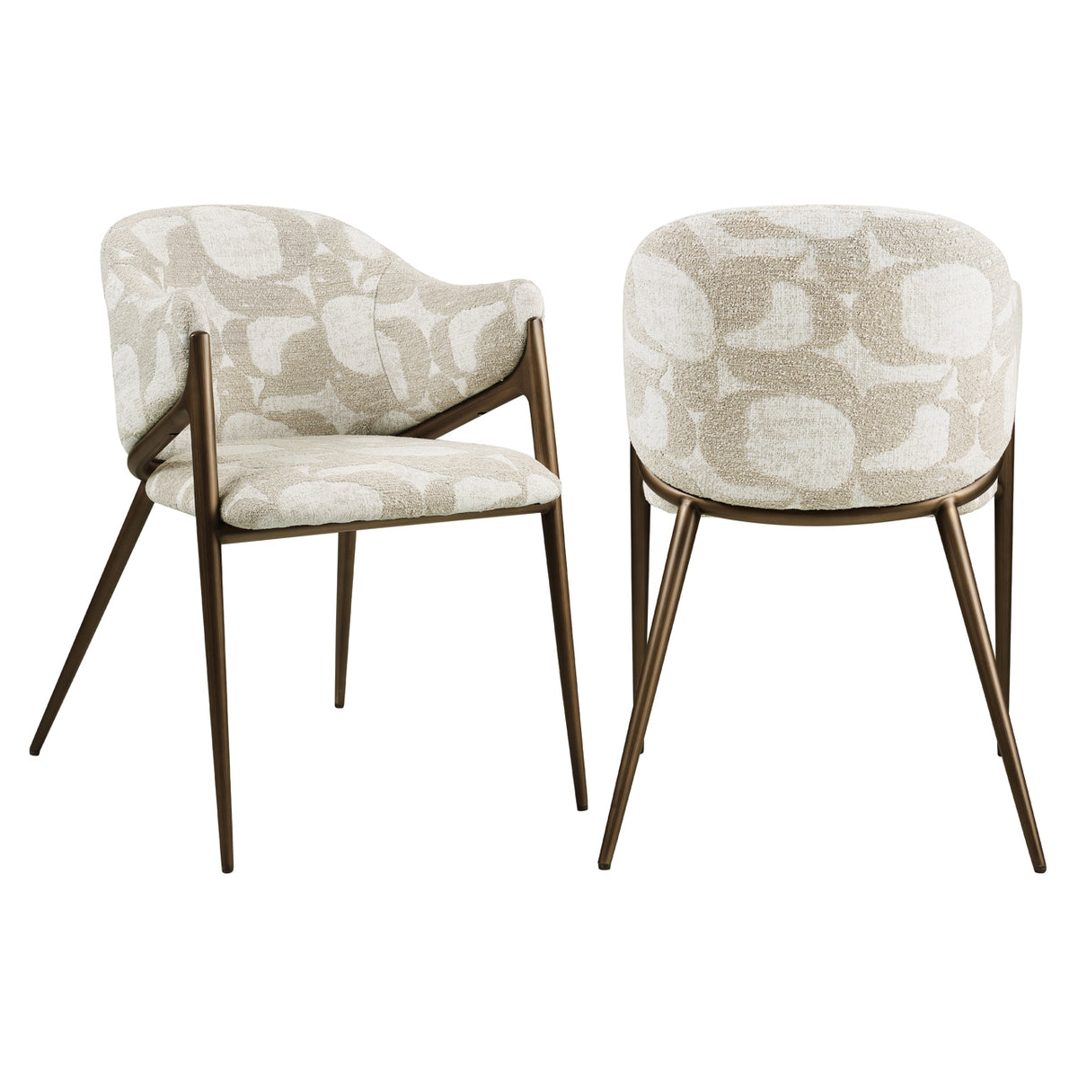 Dining chair Gwen natural oasis | Silk & Wood Interiors