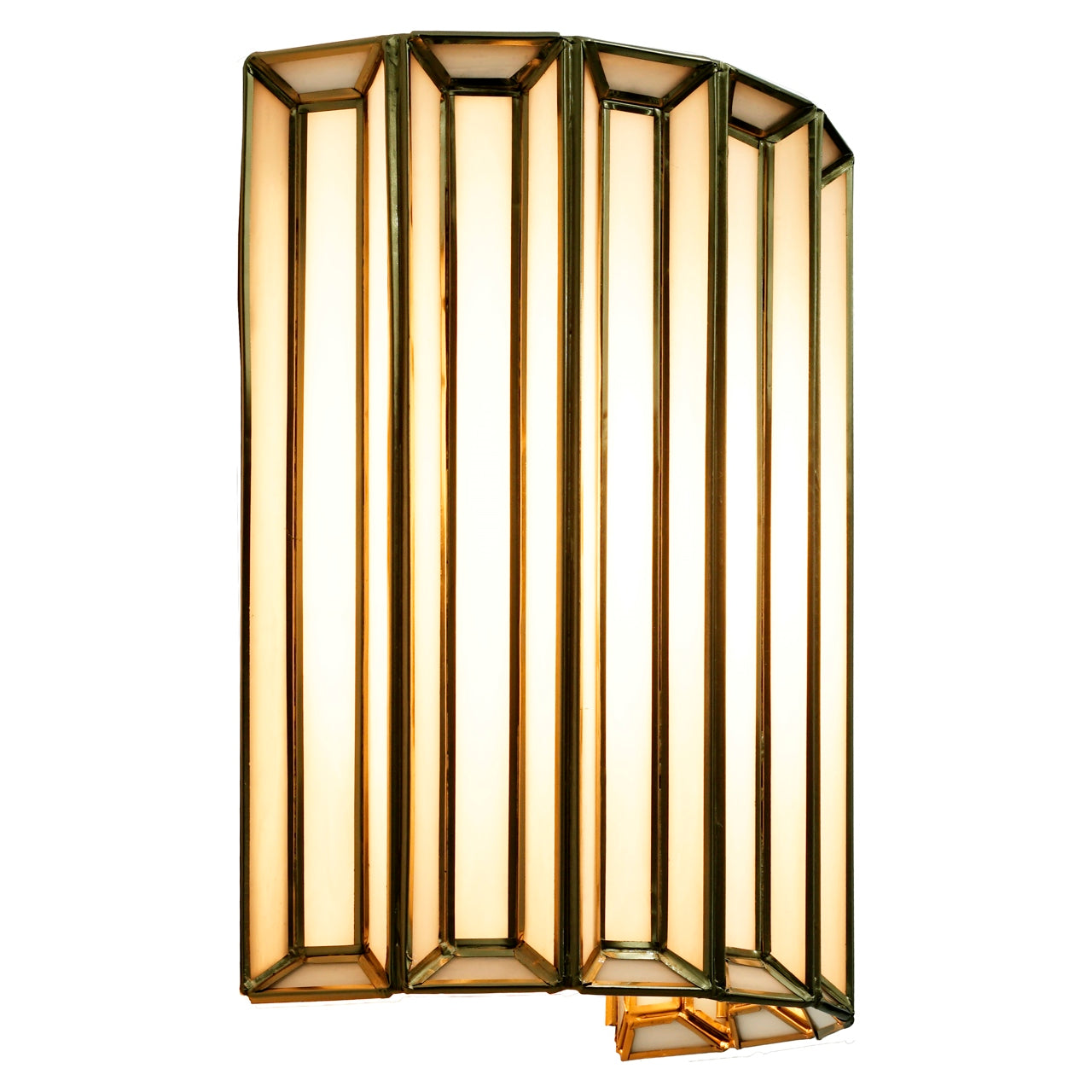 Wall lamp Lumine brass antique