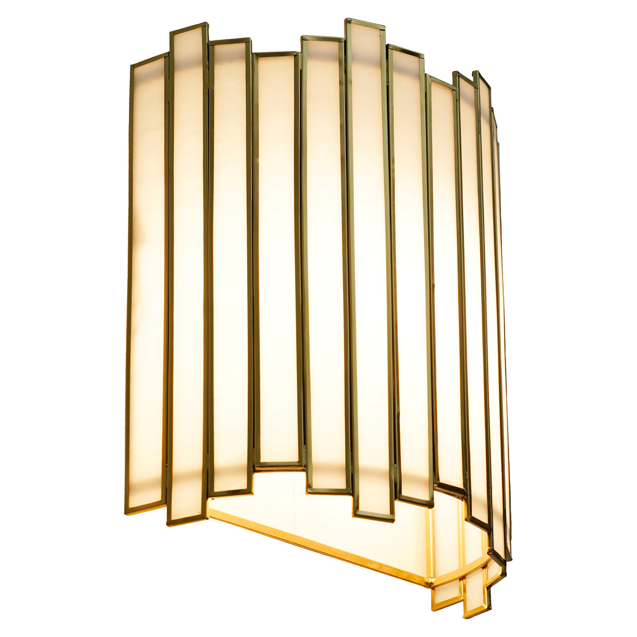 Wall lamp Lima brass antique