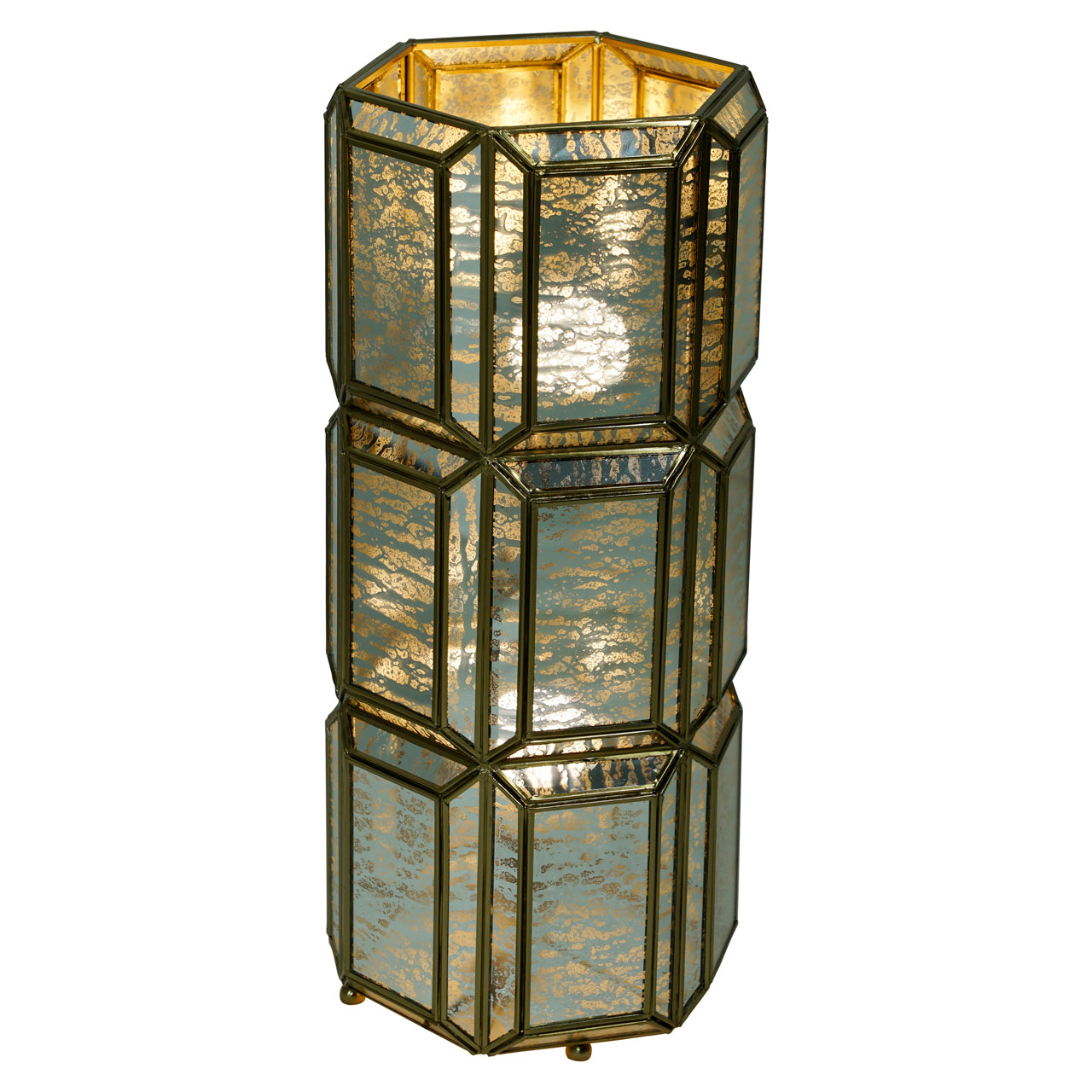 Table lamp Yael brass antique