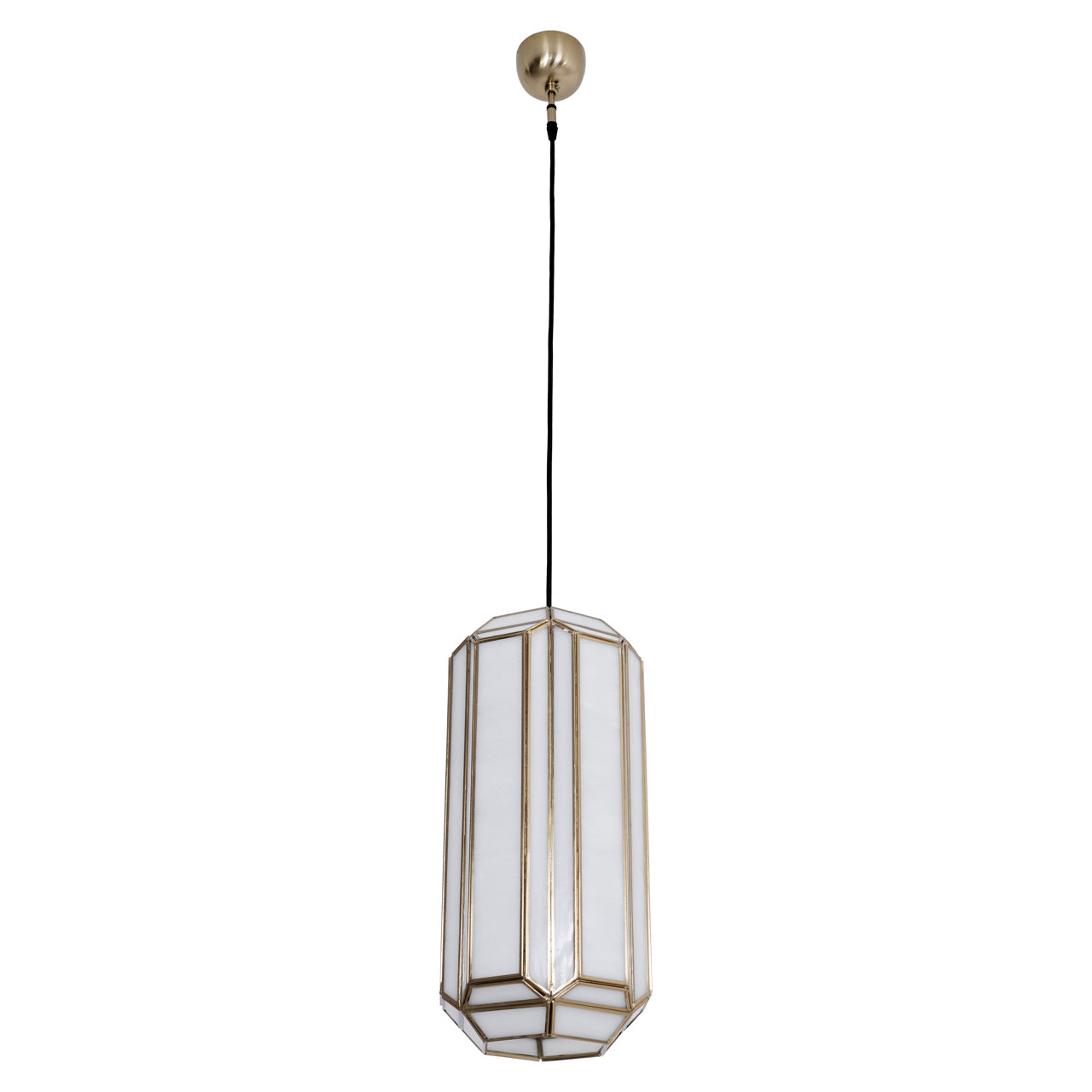 Chandelier Elona brass antique