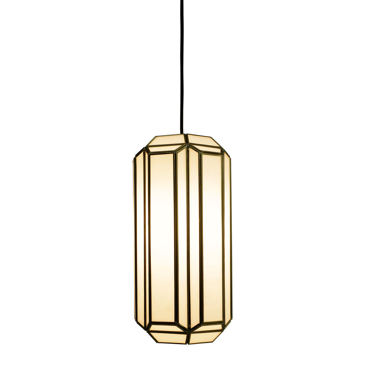 Chandelier Elona brass antique