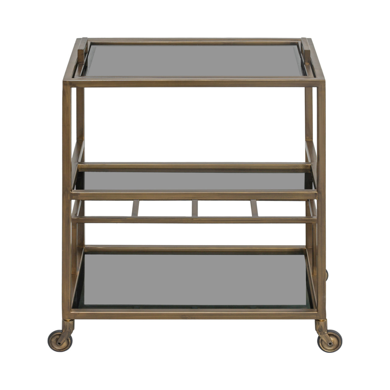 Trolley Ruinart brass antique
