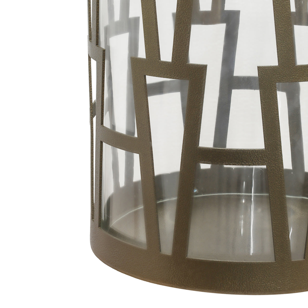 Hurricane light Shandy brass antique small