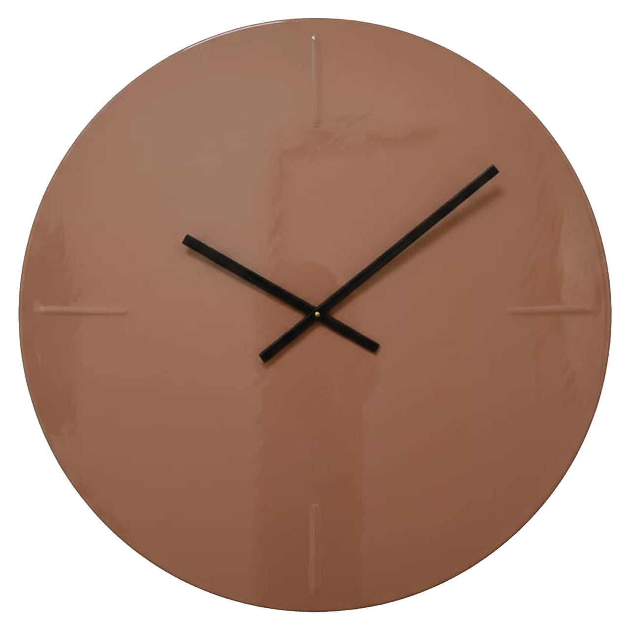Clock Elles mocha mousse