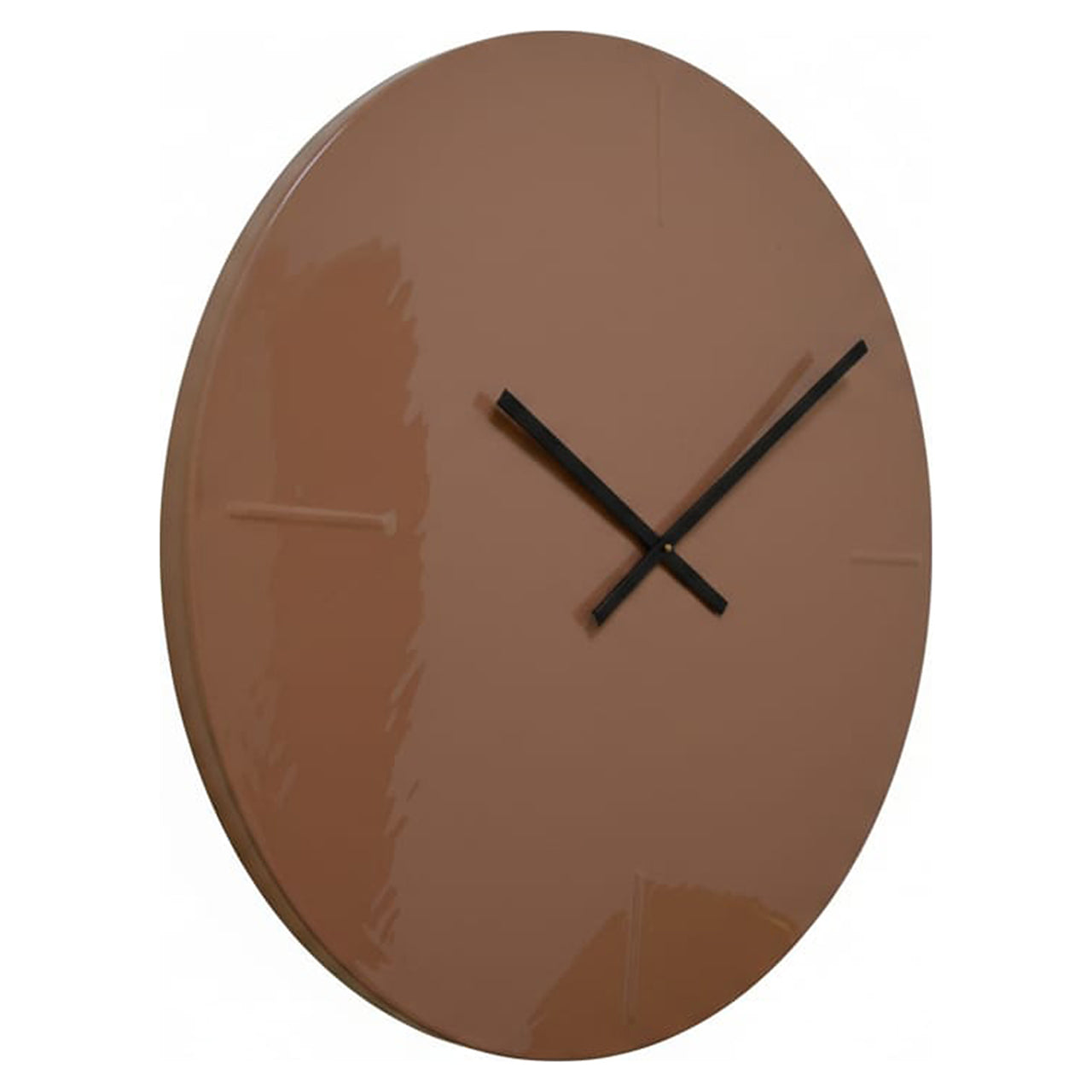 Clock Elles mocha mousse