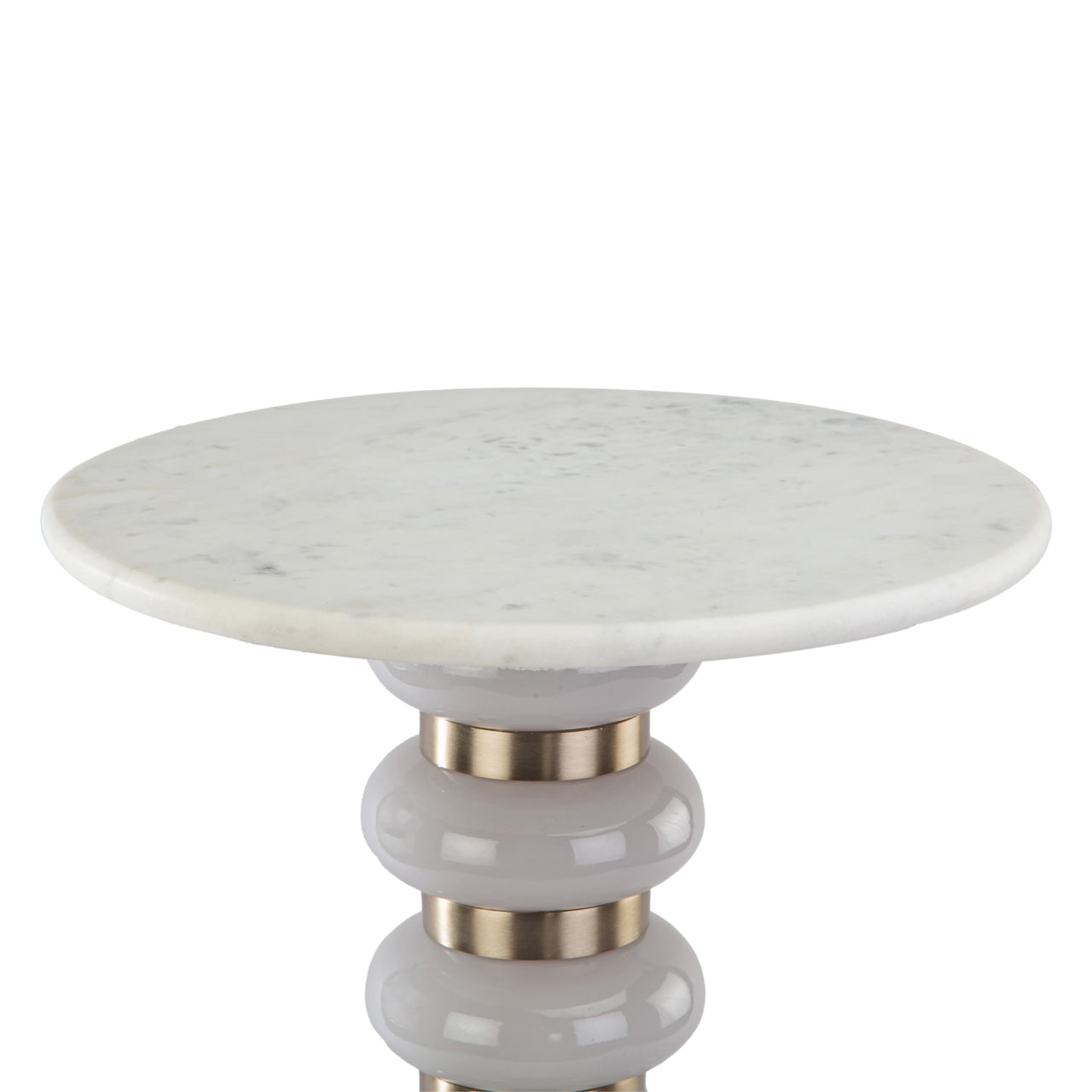Villeray Modern Side Table White