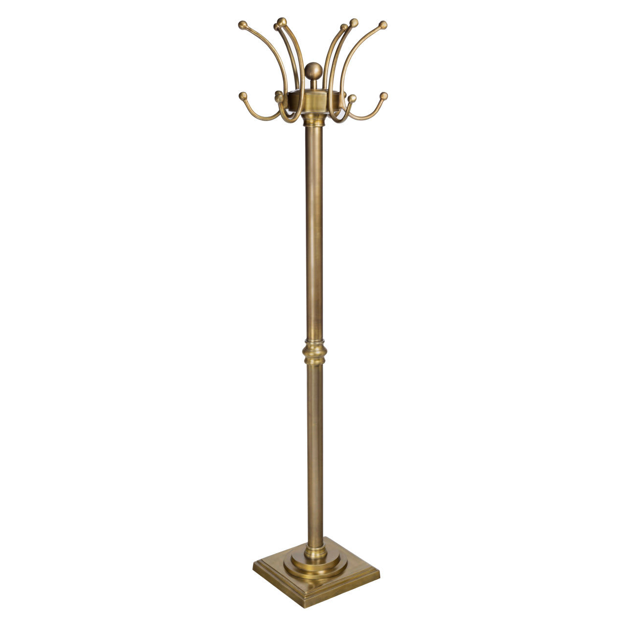 Coat rack Darwy brass antique