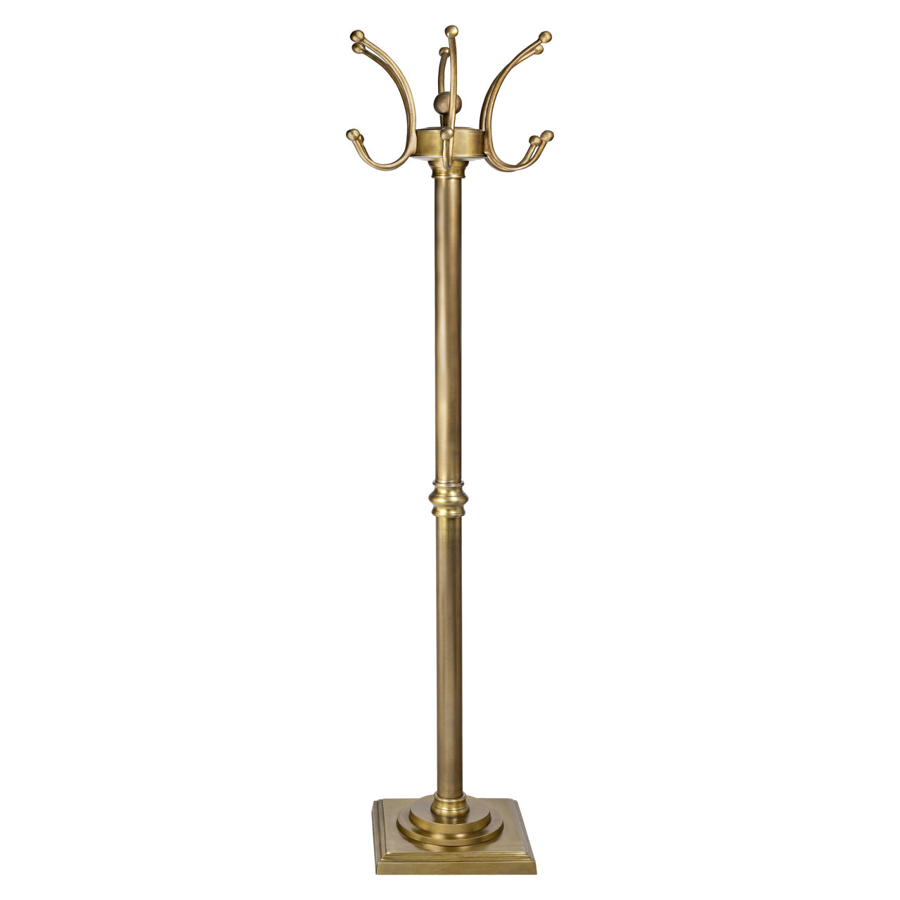 Coat rack Darwy brass antique