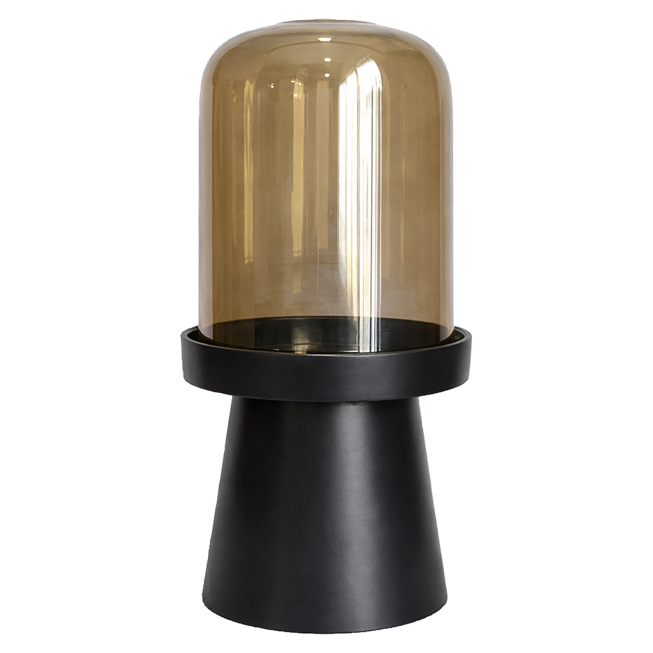 Hurricane light Meave walnut large