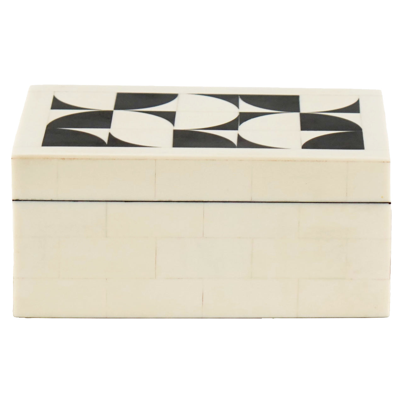 Storage box Flake white (Set of 2)