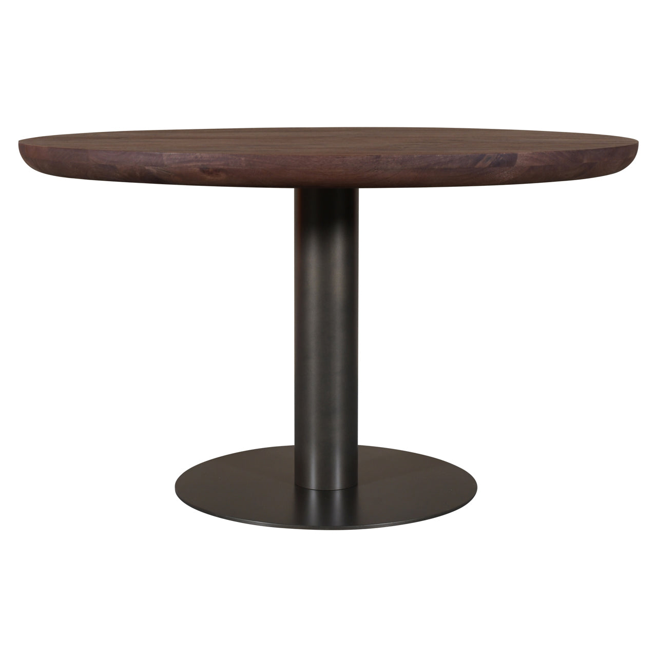 Dining table Baldwin spicebrown 130Ã˜