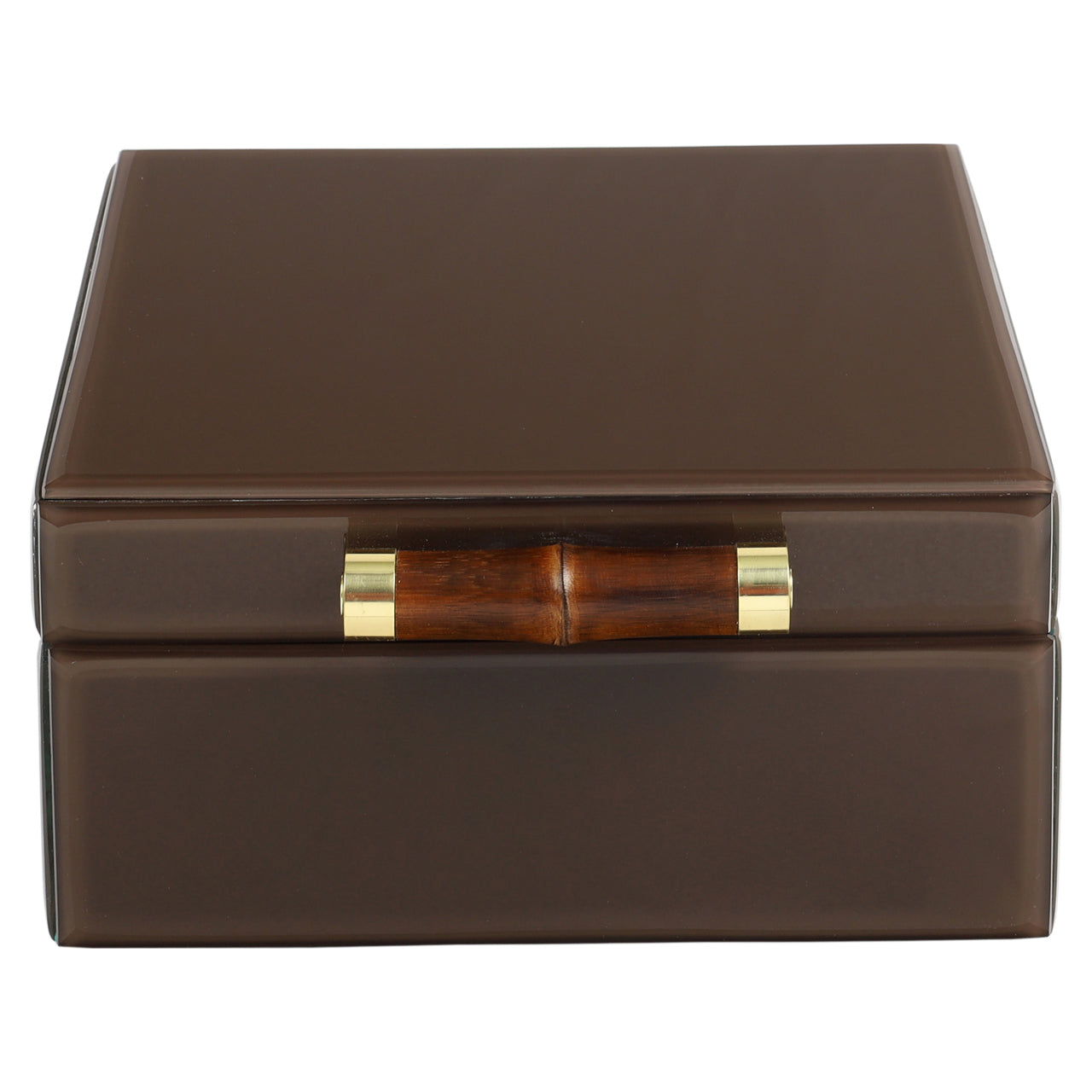 Storage box Echo dark brown large