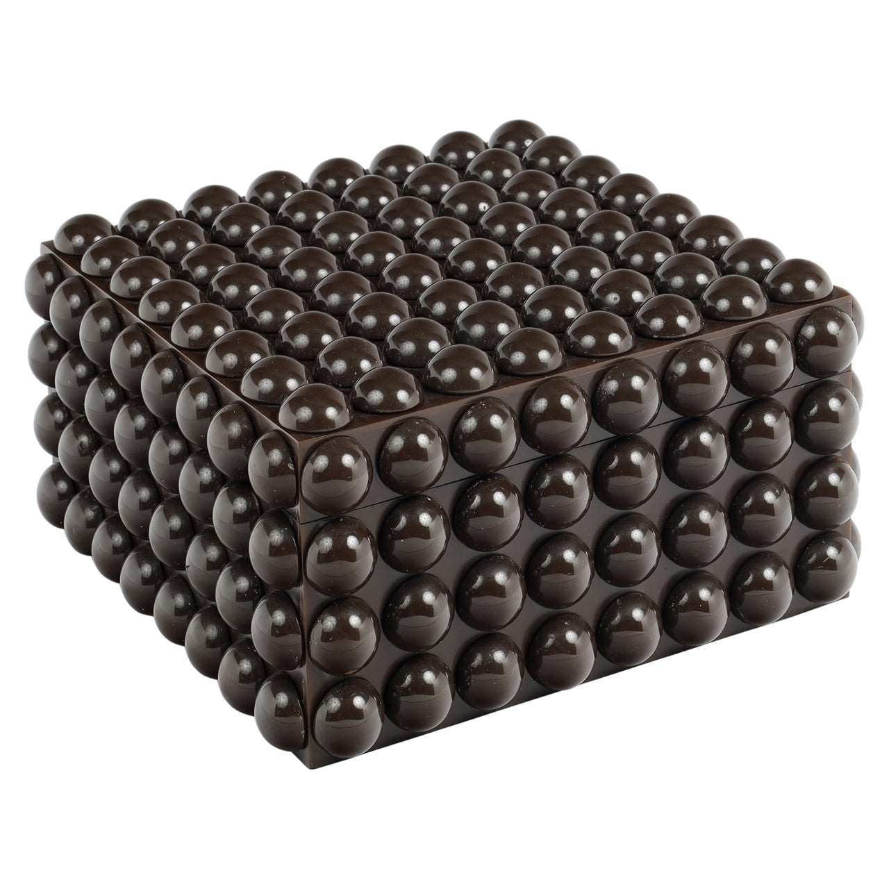 Storage box Nyx dark brown large