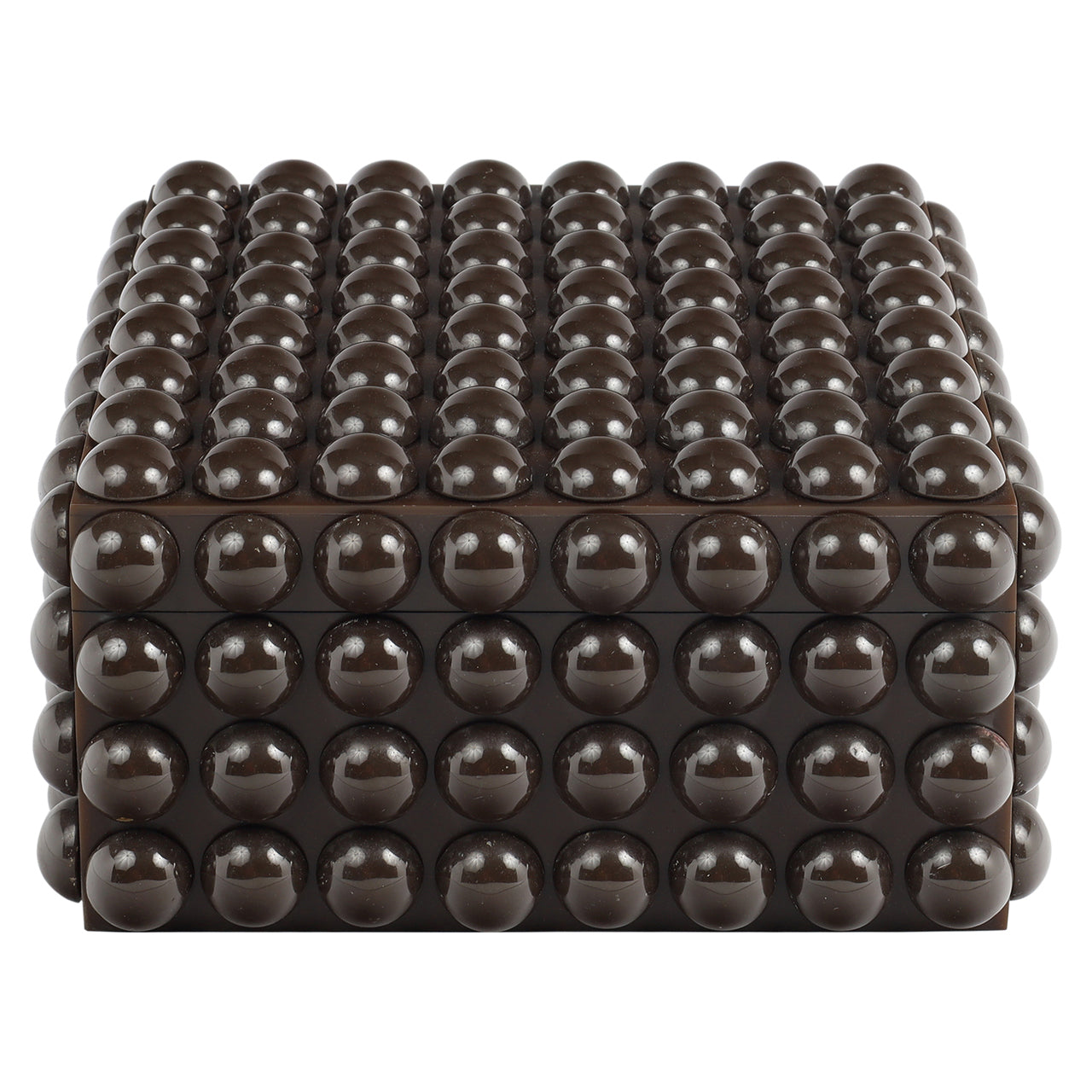 Storage box Nyx dark brown large