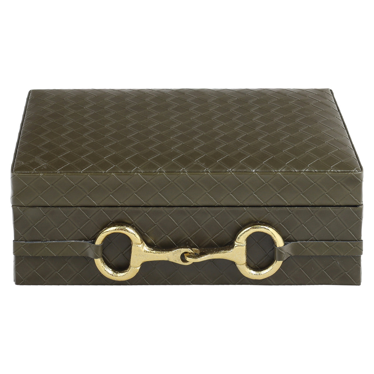 Storage box Blade olive large