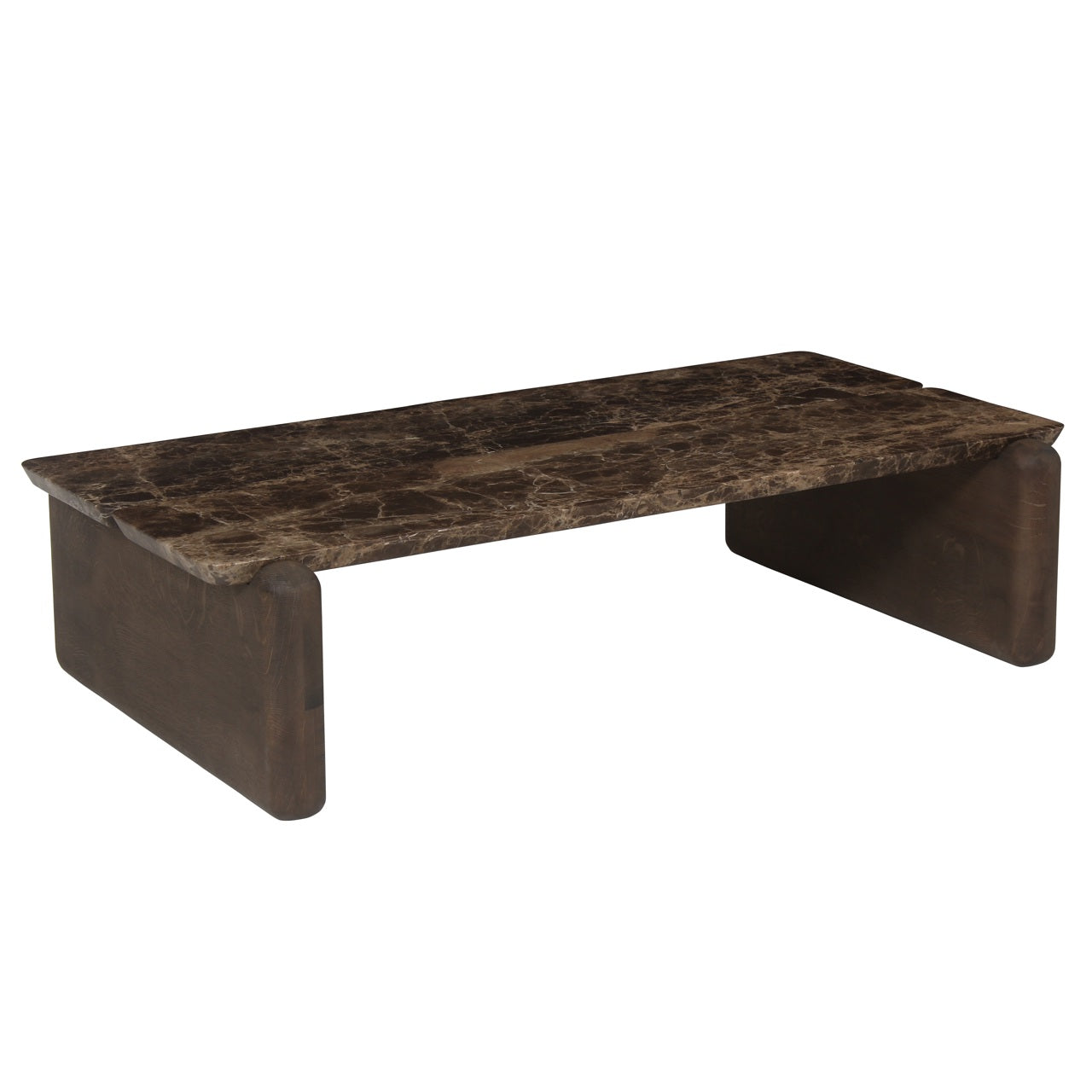 Coffee table Lagrasse dark brown