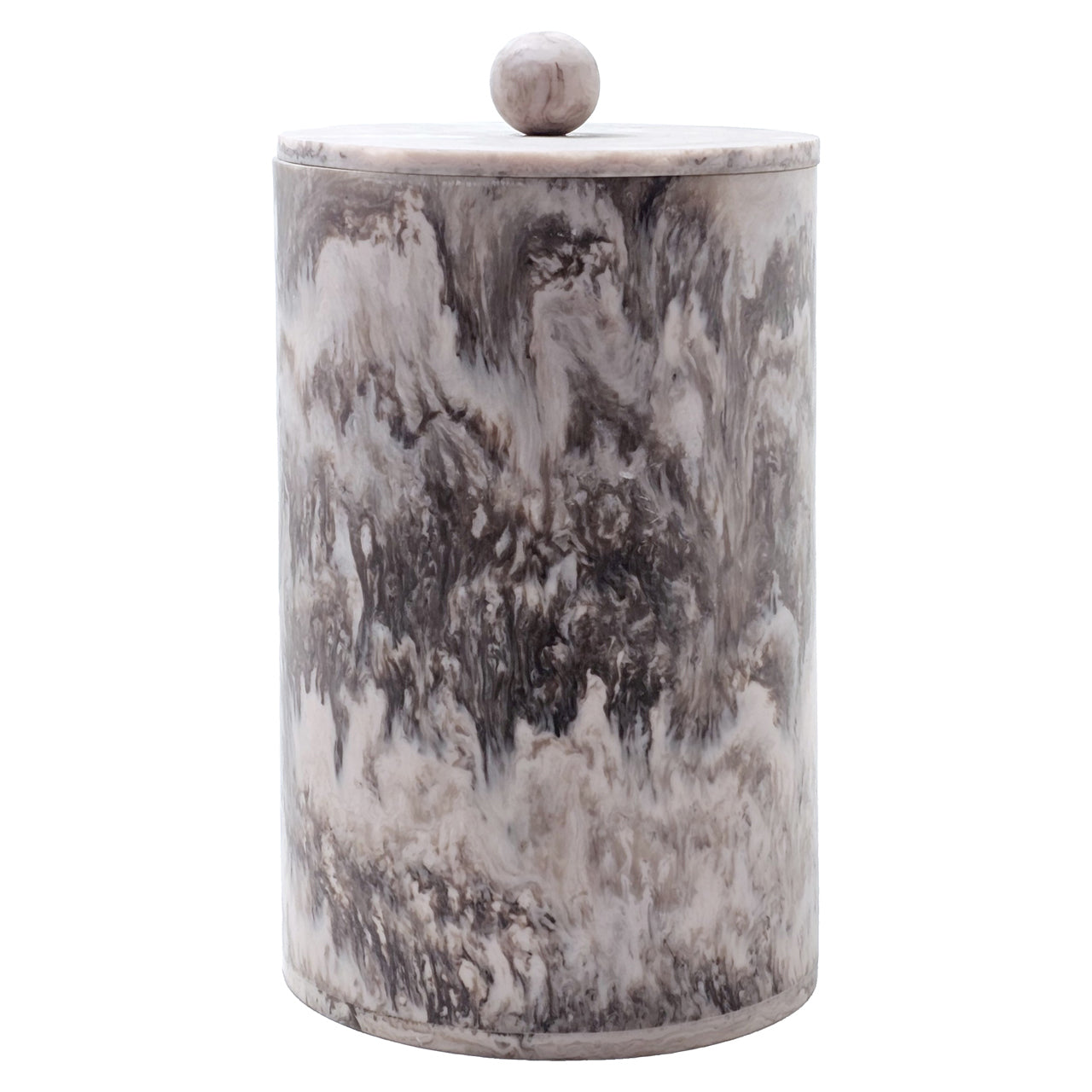 Storage box Rosaline chocolat brown storage jar small