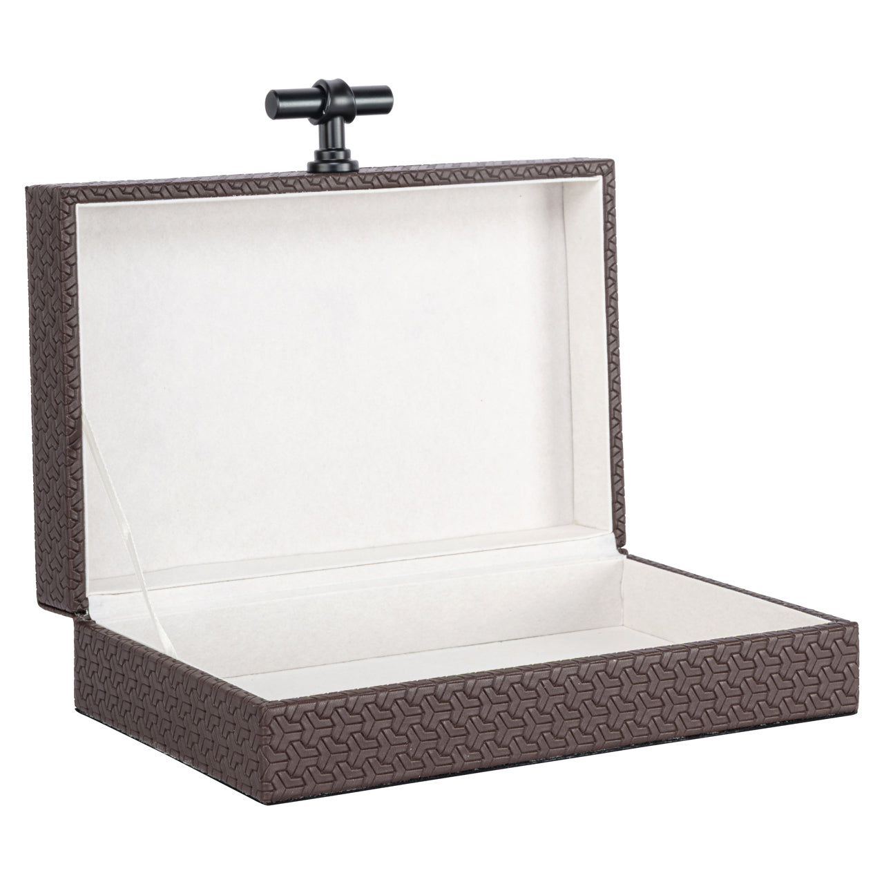 Storage box Billie dark brown small