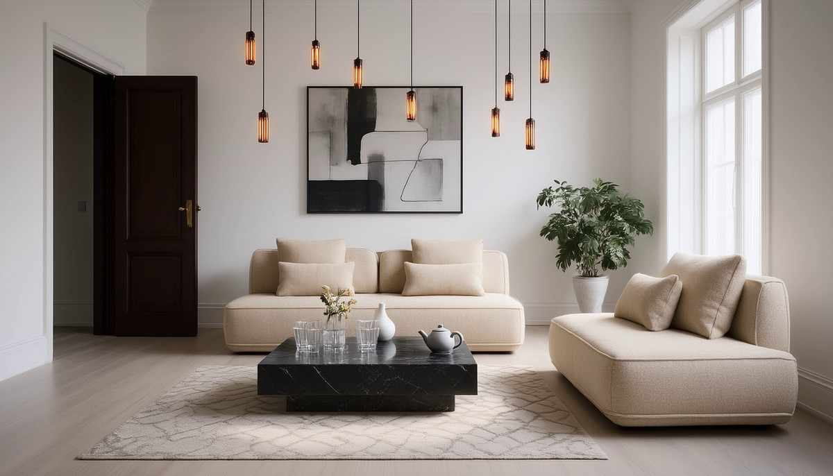 Sofa Tudor natural boldweave 2,5-seater movable backrest