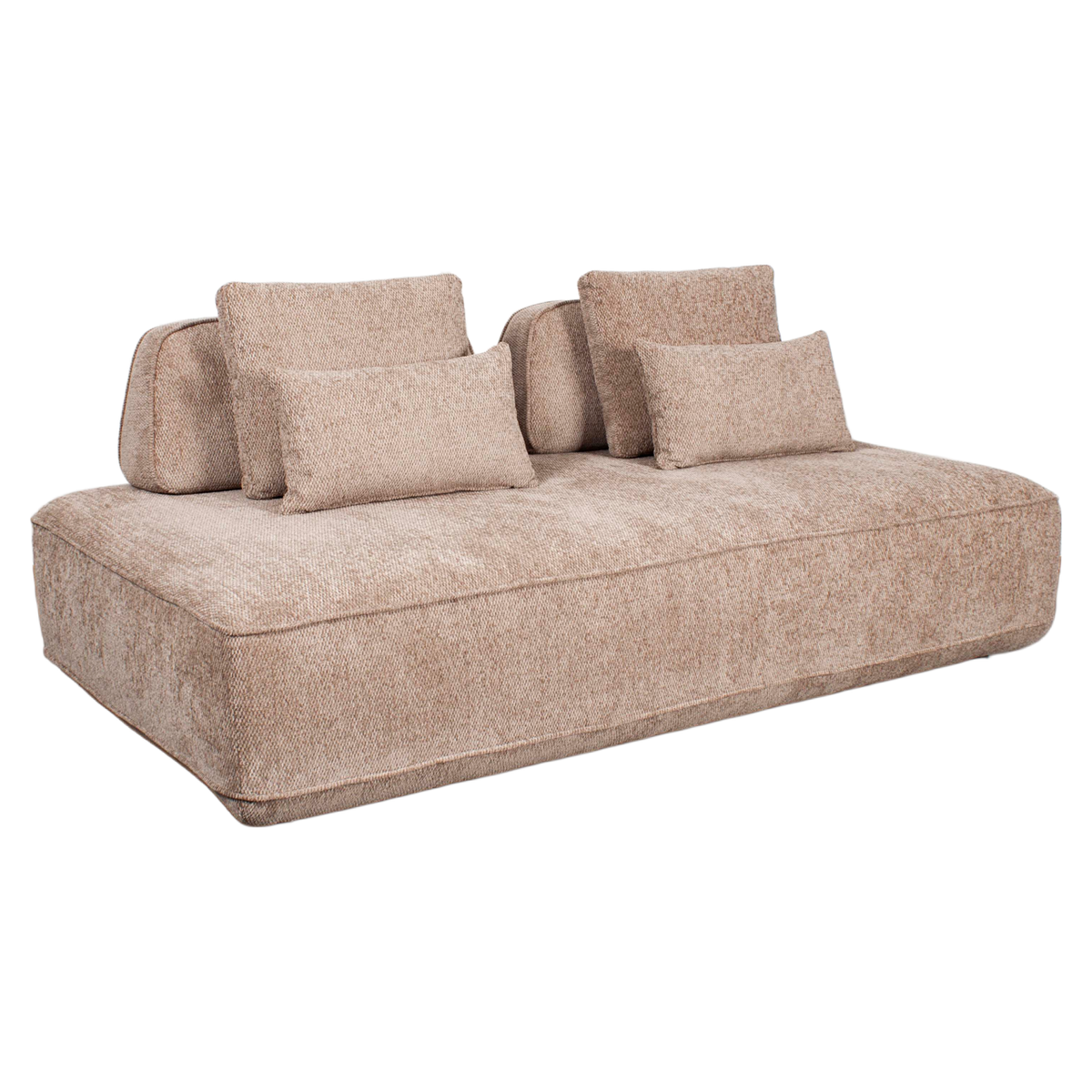 Sofa Tudor mocca boldweave 2,5-seater movable backrest | Sil
