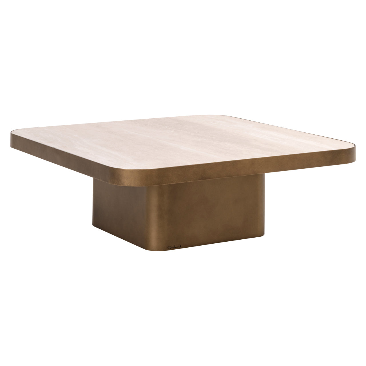 Coffee table Claridge beige 90x90 (cumulus)