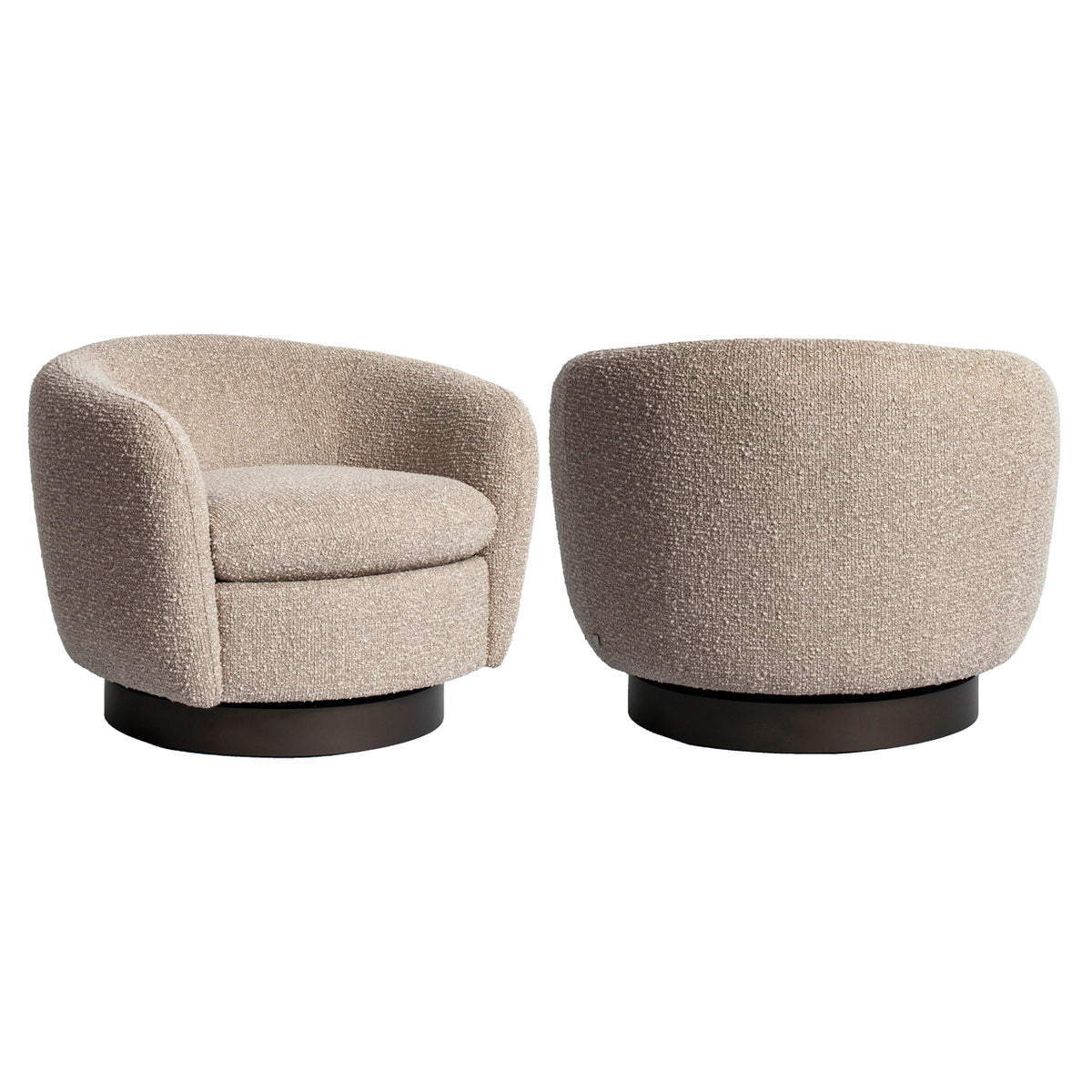 Lounge chair Colmar natural chunky | Silk & Wood Interiors