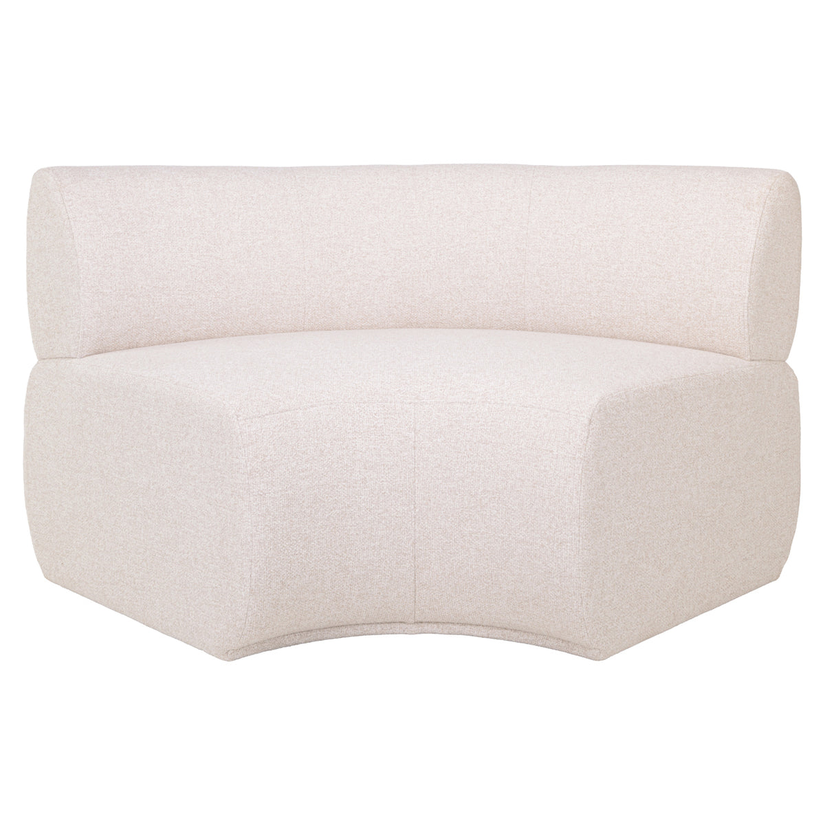 Dining bench Sorrobon customized round - fully upholstered