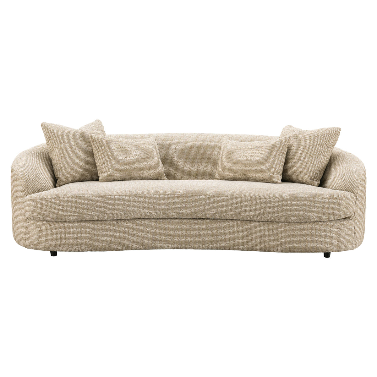 Sofa Morena cream blockweave