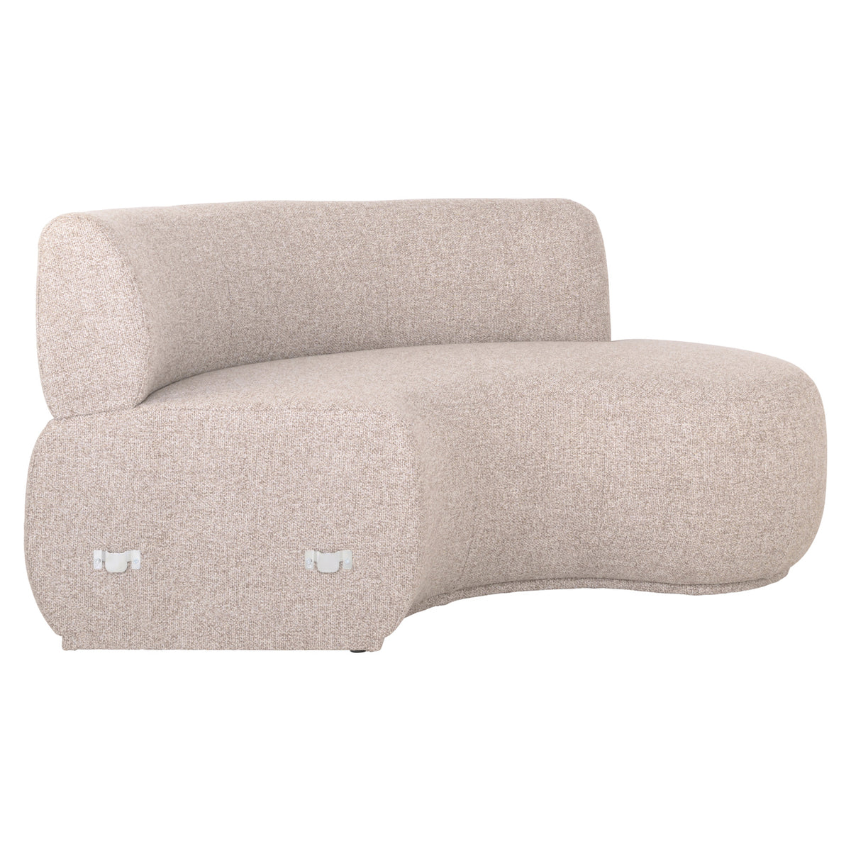 Dining bench Sorrobon customized open end right round