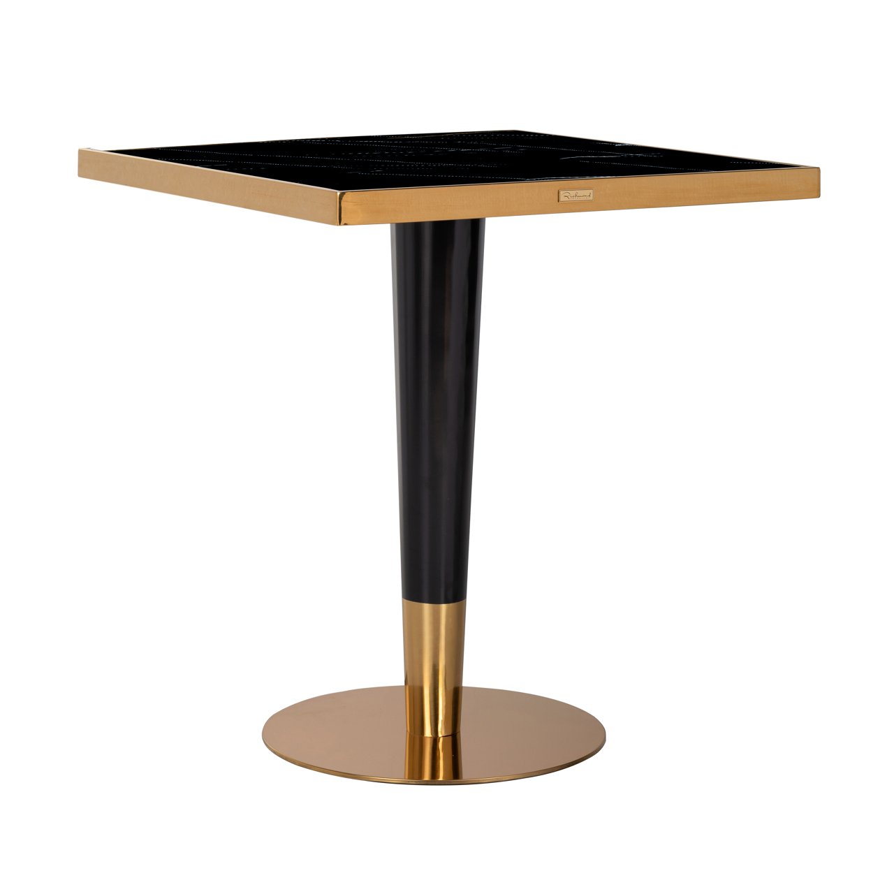 Bistro table Can Roca  square black 70x70