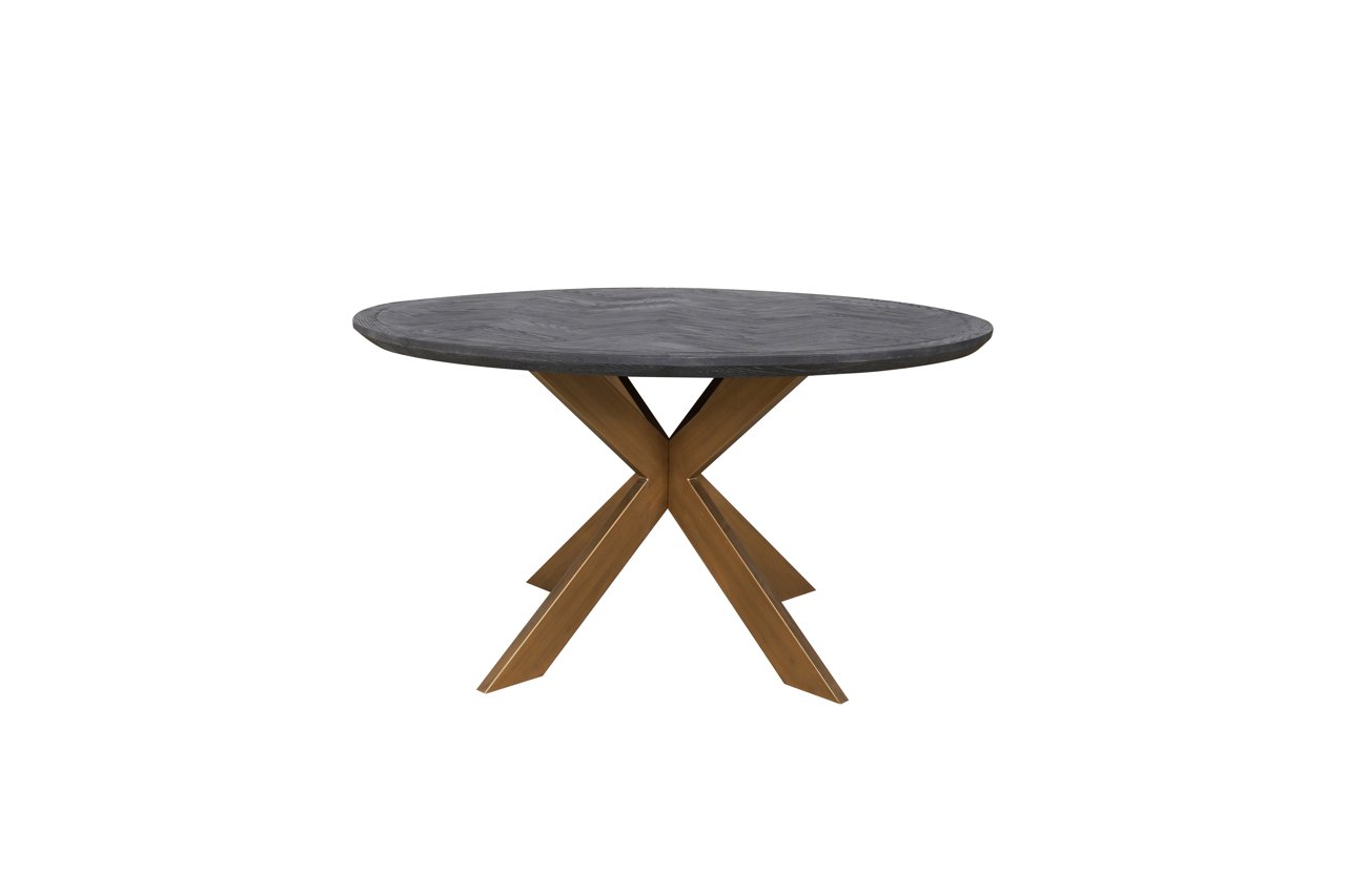 dining room table Blackbone brass 140