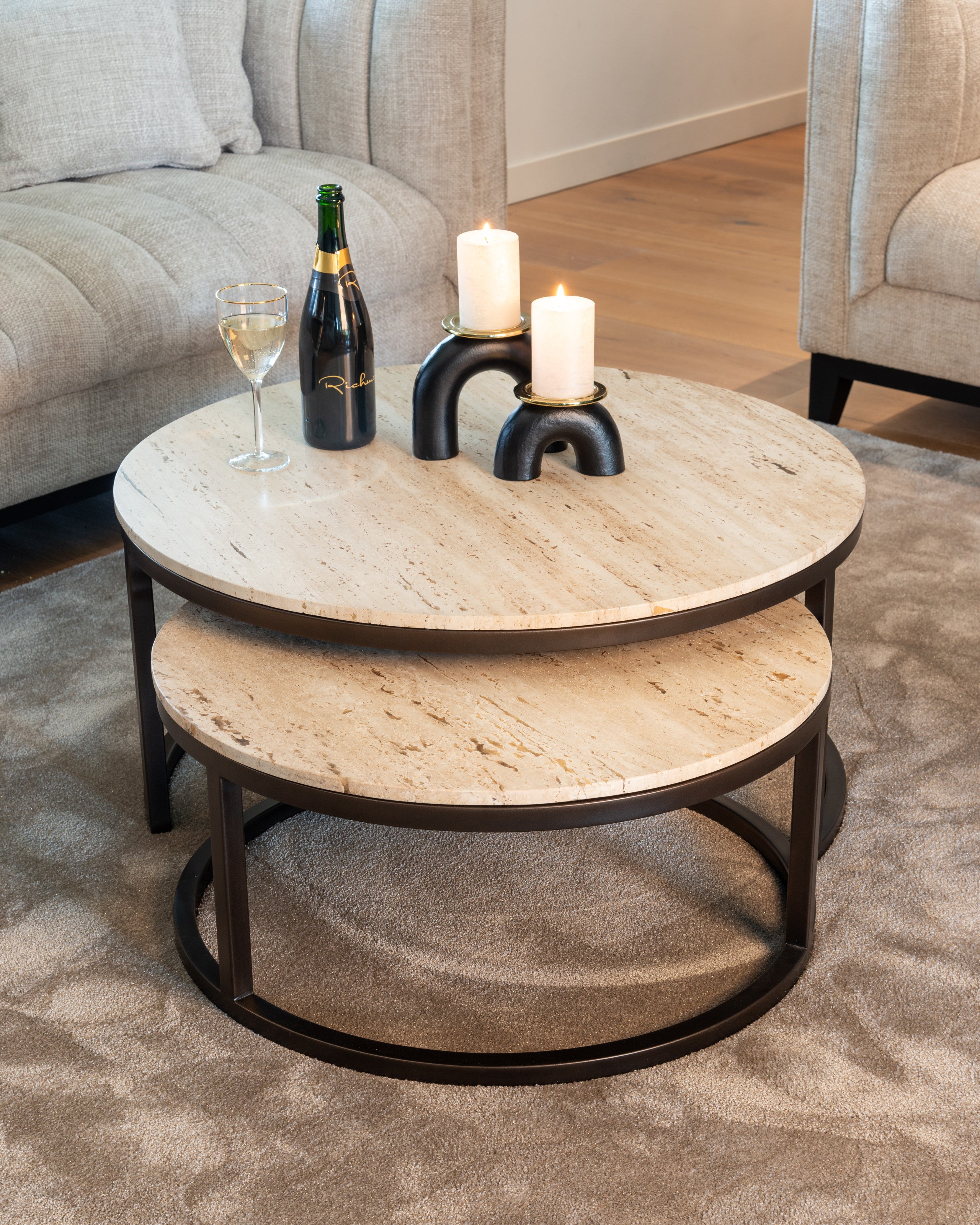 Coffee table Avalon set of 2