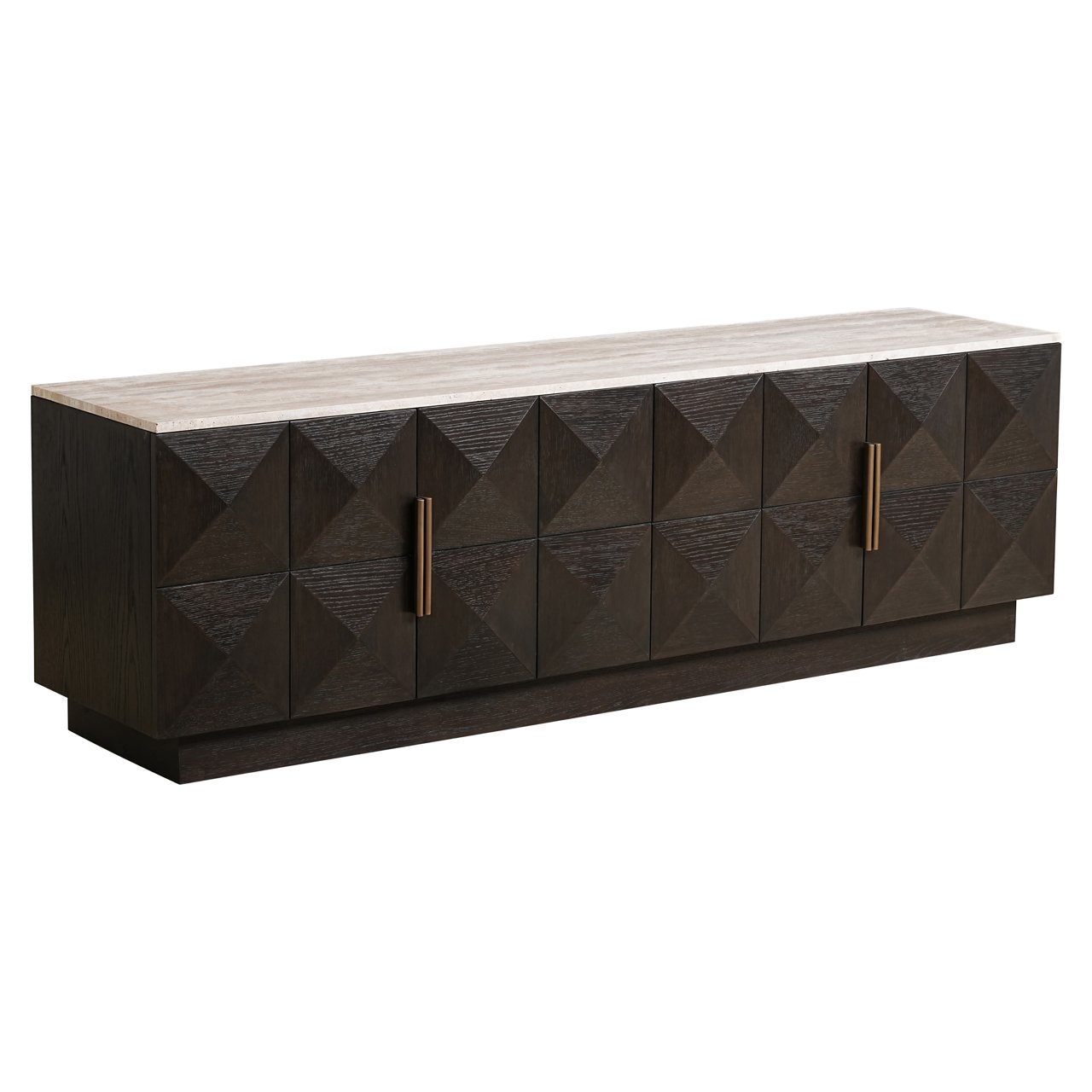 TV cabinet Claremont 4-doors