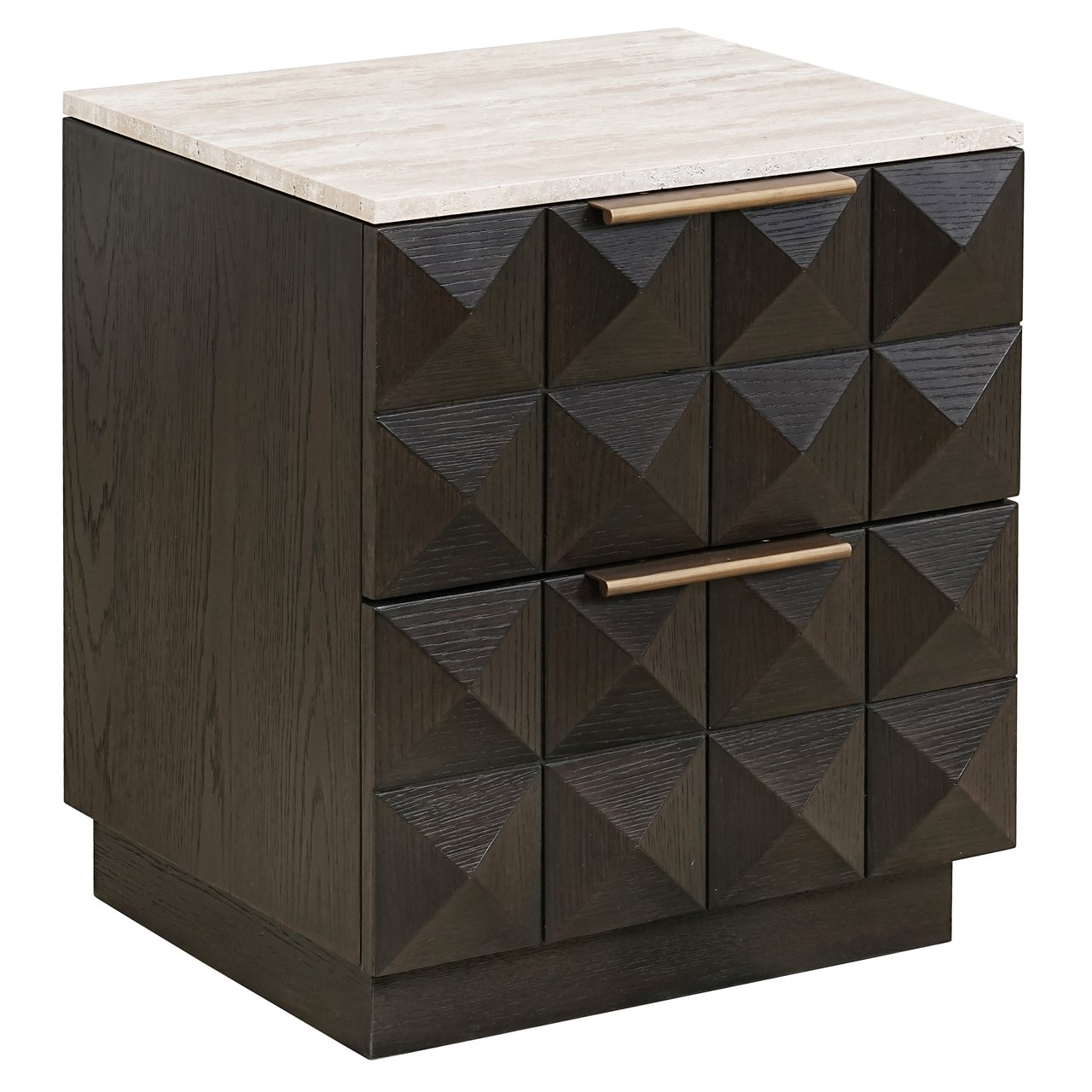 Nightstand Claremont 2-drawers