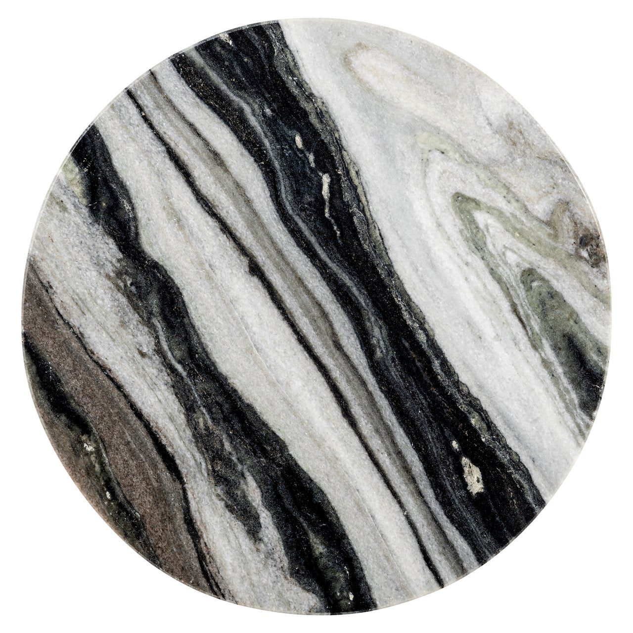 Isolde Side Table – Luxury Marble & Gold