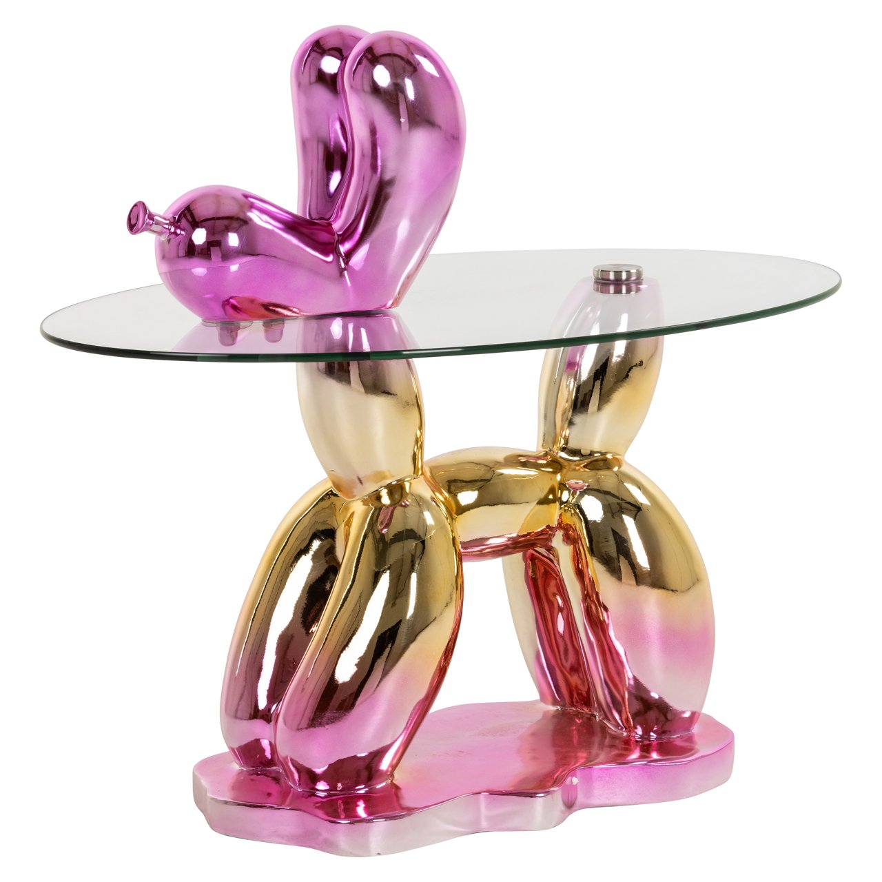 End table Usha with glass