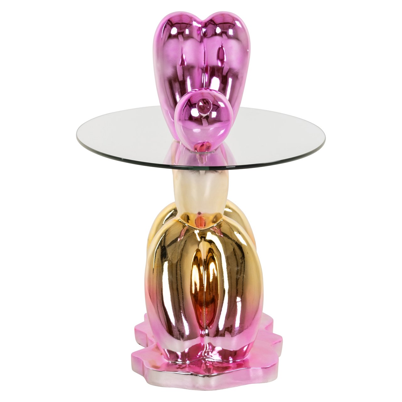 End table Usha with glass