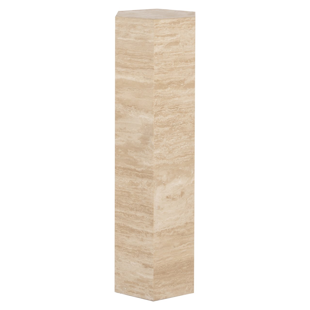 Column Vespin natural beige travertine