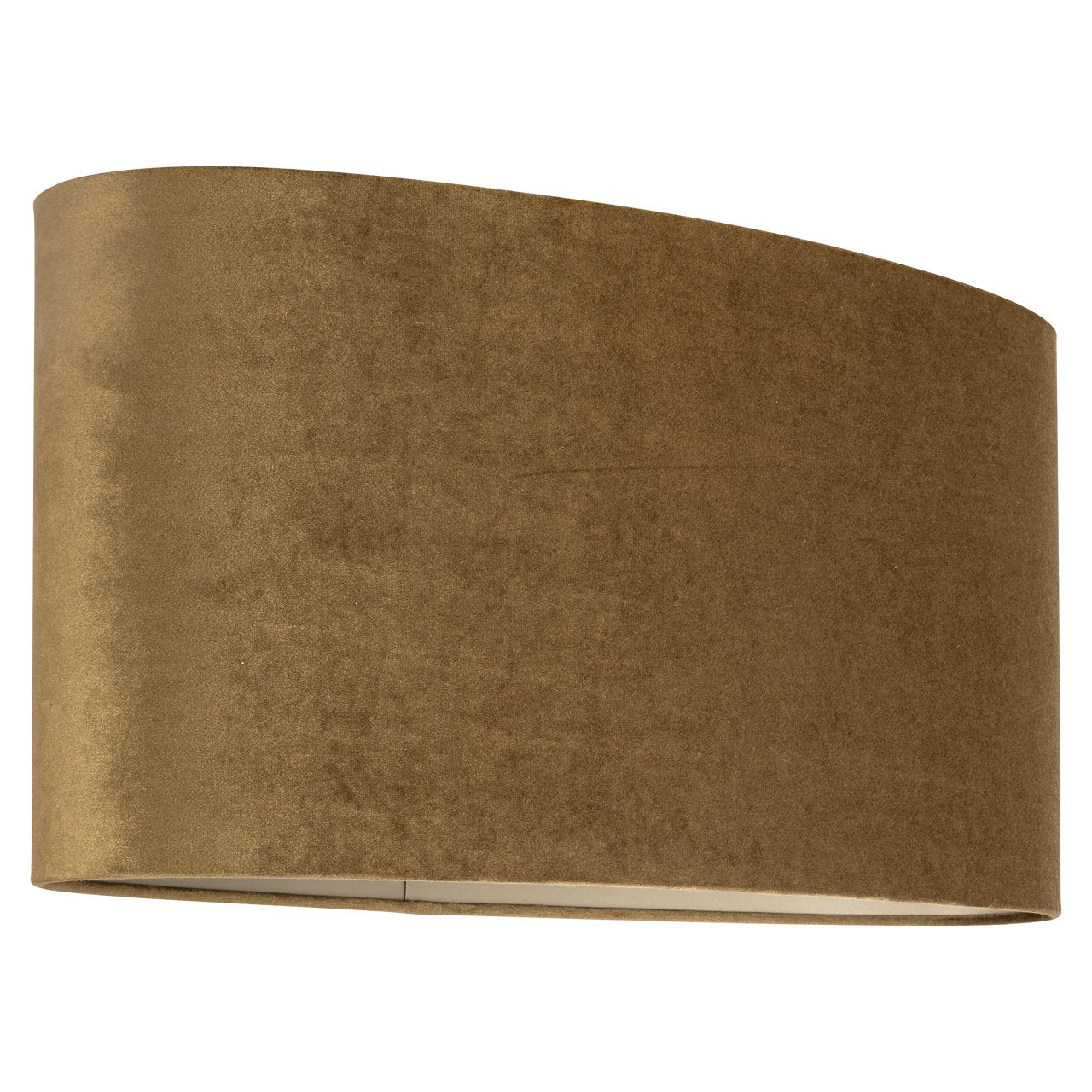 Lampshade Addy gold velvet ovale